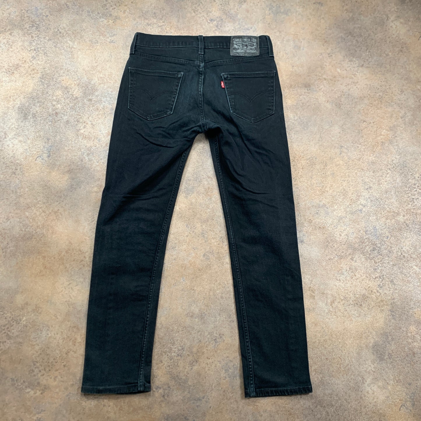 LEVI'S 511 Jeans W30 L28 Mens Slim Fit Black