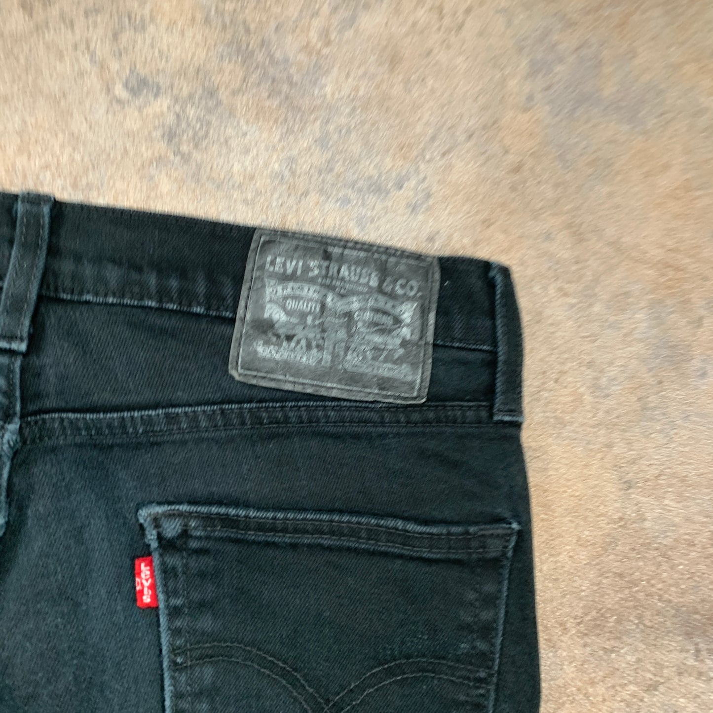 LEVI'S 511 Jeans W30 L28 Mens Slim Fit Black