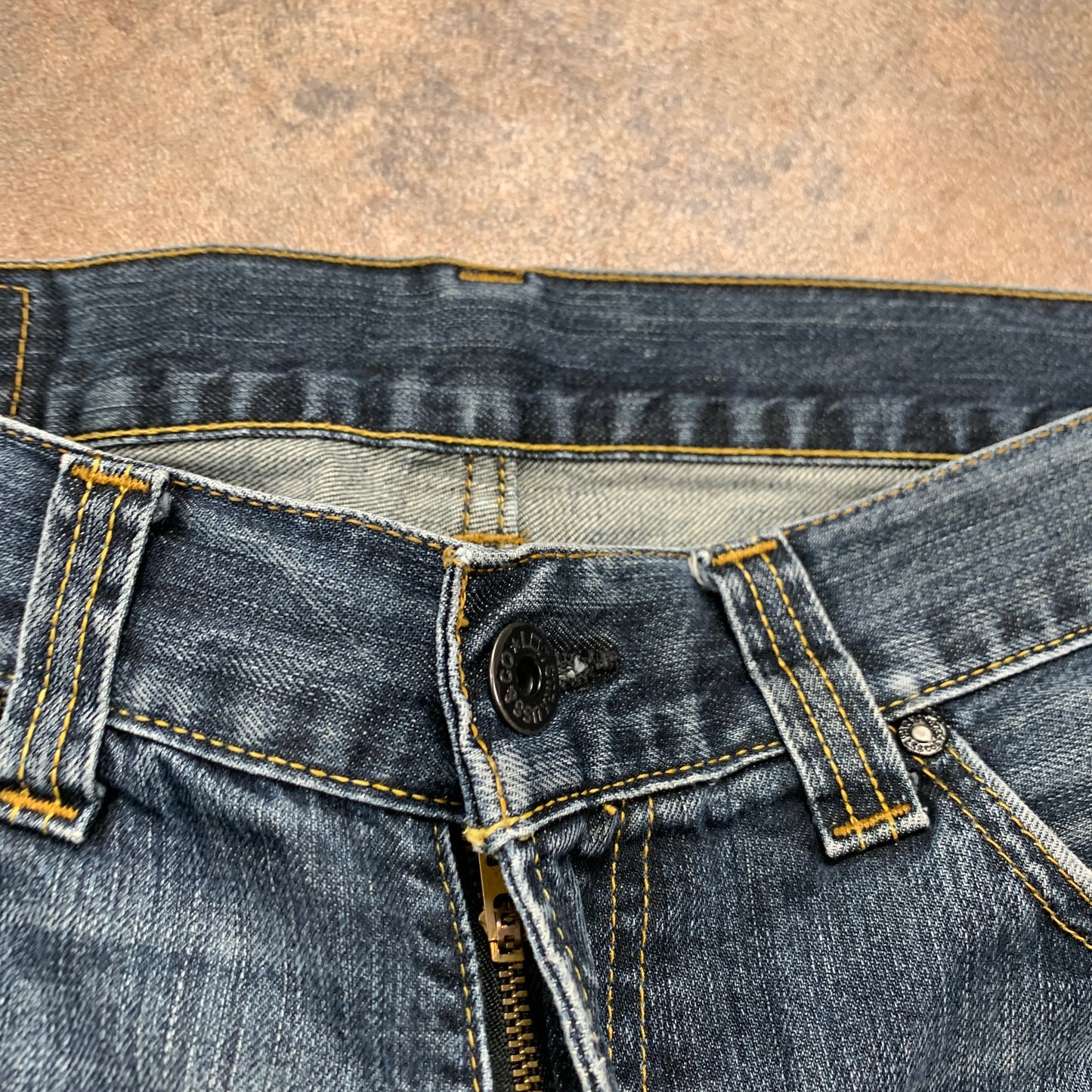 LEVI'S 506 Jeans W34 L31 Mens Regular Fit Straight Blue