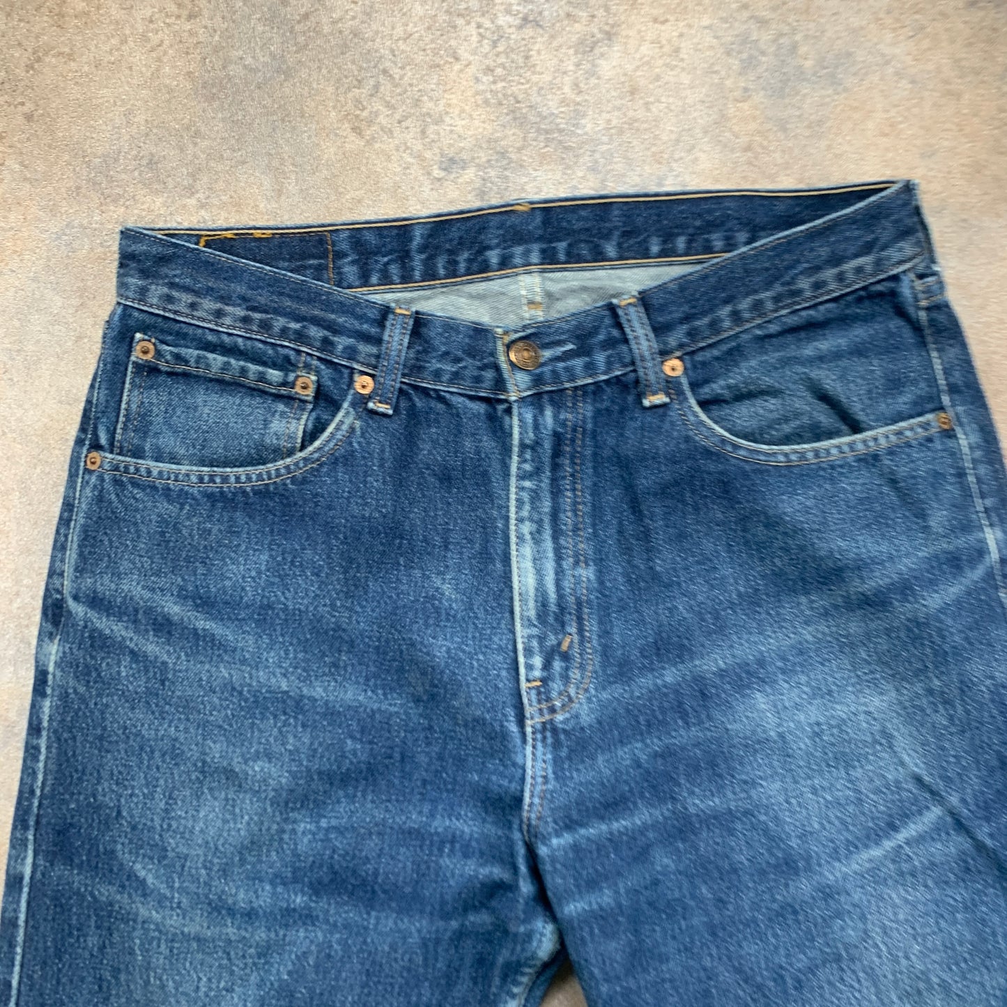 Vintage LEVI'S 581 Jeans W34 L32 Mens Regular Fit Straight Blue
