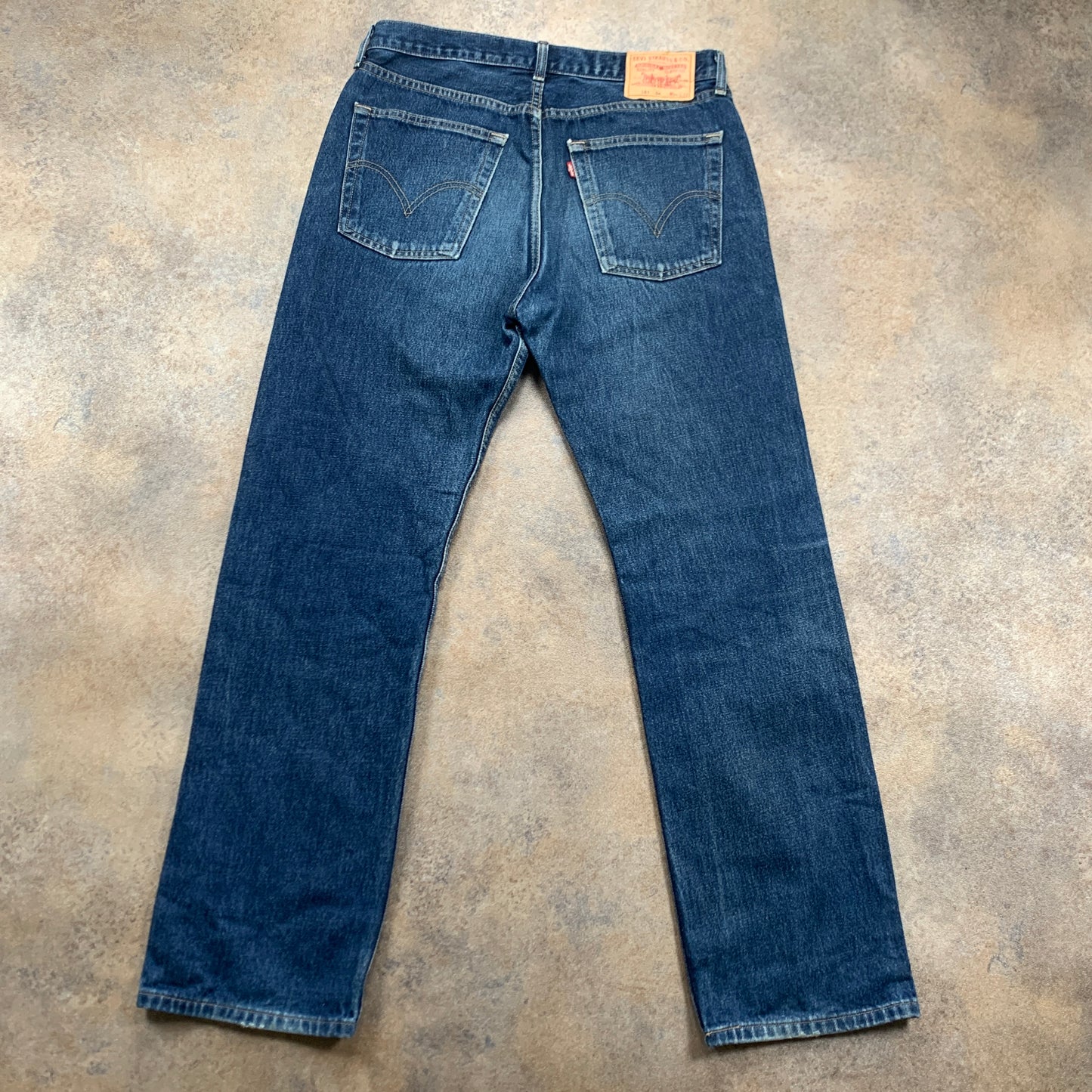 Vintage LEVI'S 581 Jeans W34 L32 Mens Regular Fit Straight Blue