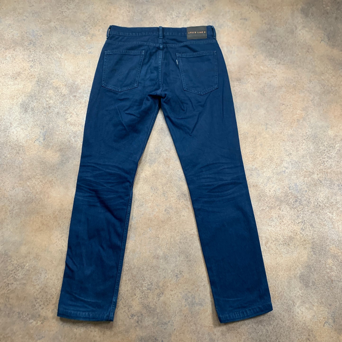 LEVI'S Line 8 Jeans W30 L31 Mens Slim Fit Straight Blue