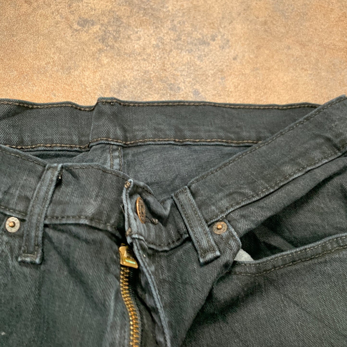LEVI'S 511 Jeans W34 L23 Mens Slim Fit Black