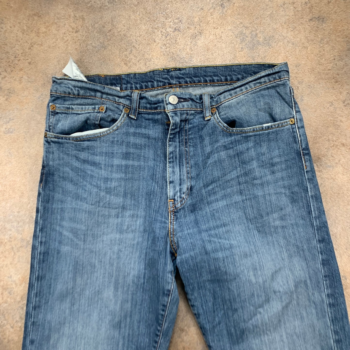 LEVI'S 751 Jeans W34 L31 Mens Regular Fit Straight Blue
