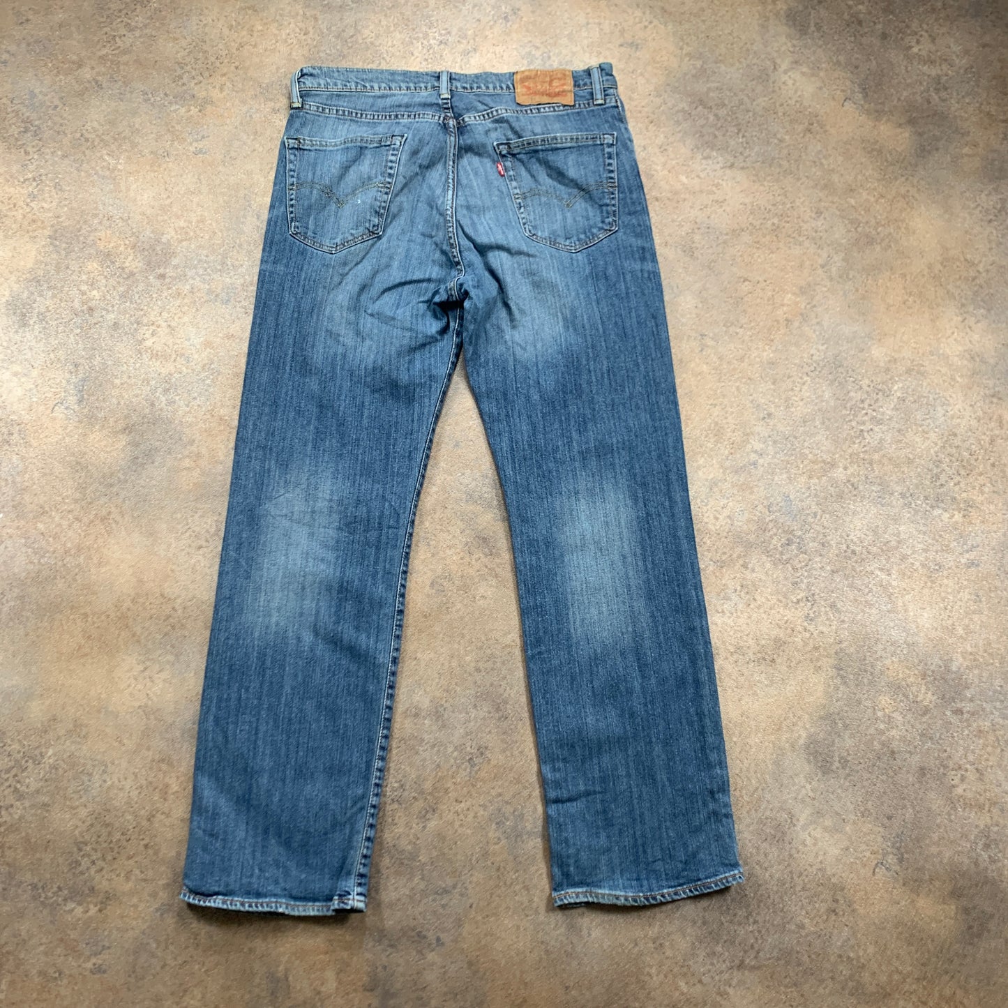 LEVI'S 751 Jeans W34 L31 Mens Regular Fit Straight Blue