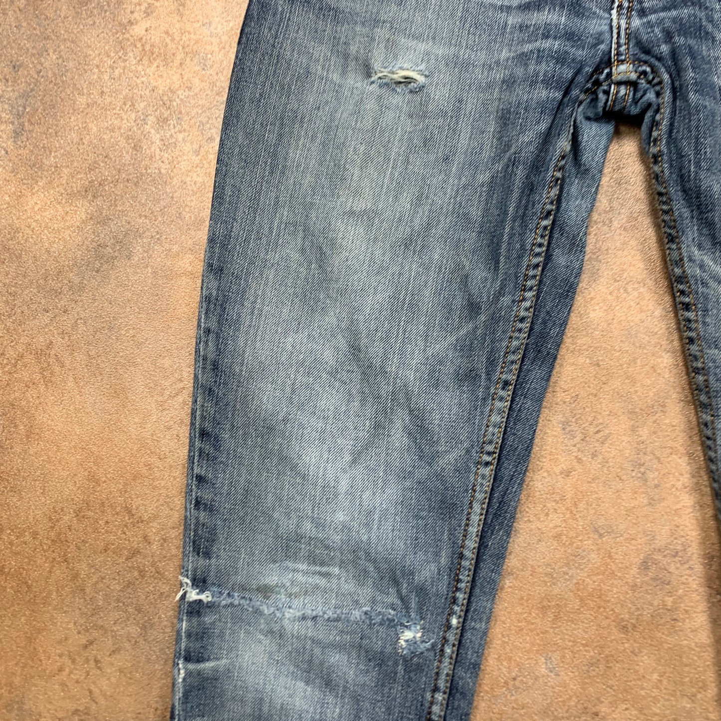 Vintage LEVI'S 603 Jeans W29 L34 Mens Skinny Fit Blue
