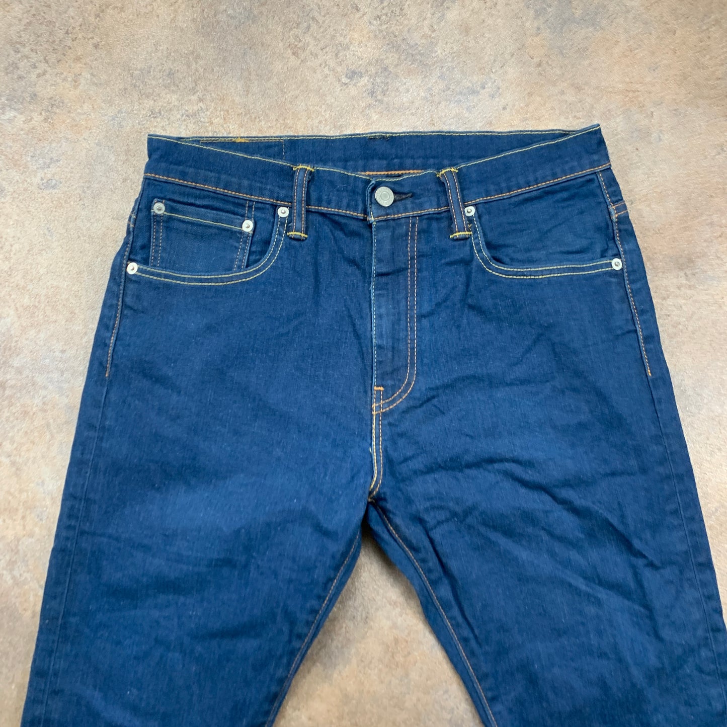 LEVI'S 520 Jeans W32 L30 Mens Skinny Fit Blue