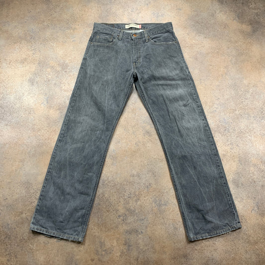 Vintage LEVI'S 529 Jeans W32 L32 Mens Relaxed Fit Straight Grey