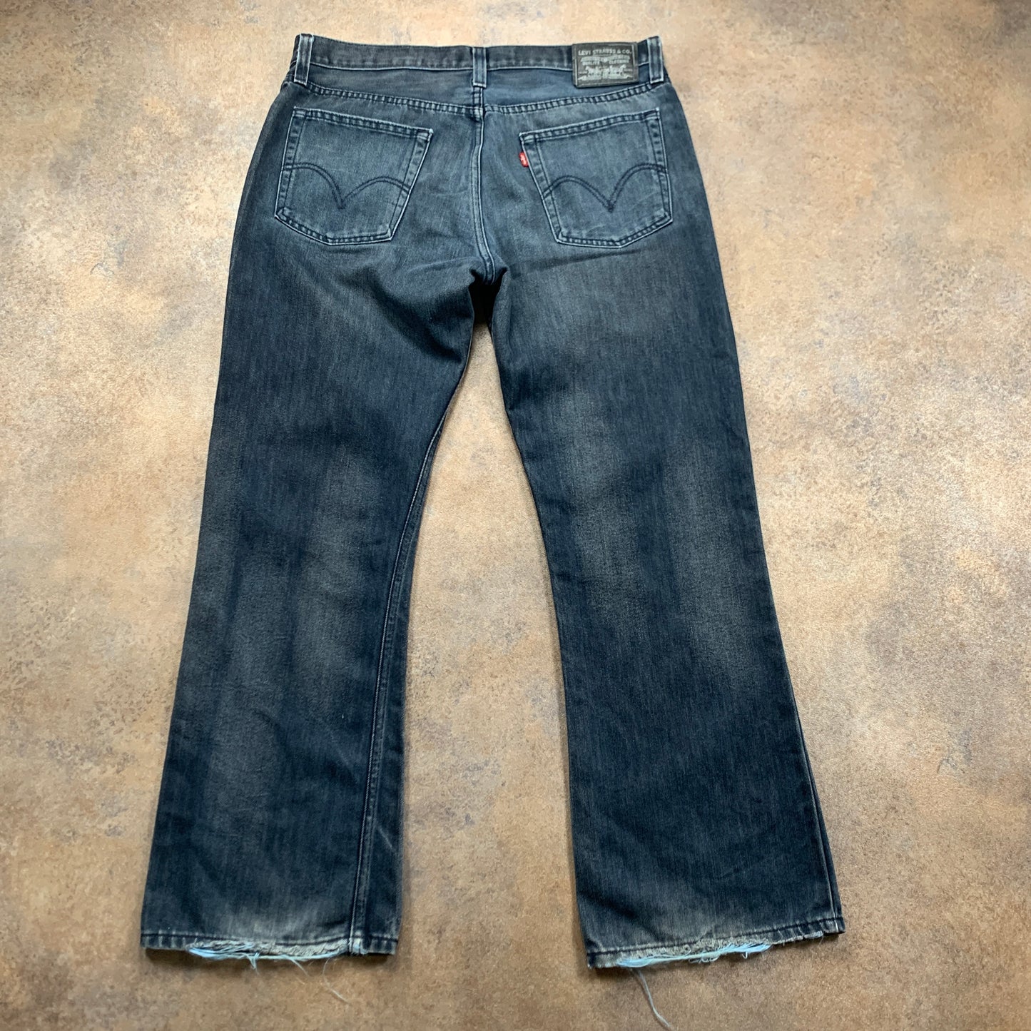 LEVI'S 527 Jeans W36 L30 Mens Bootcut Fit Blue