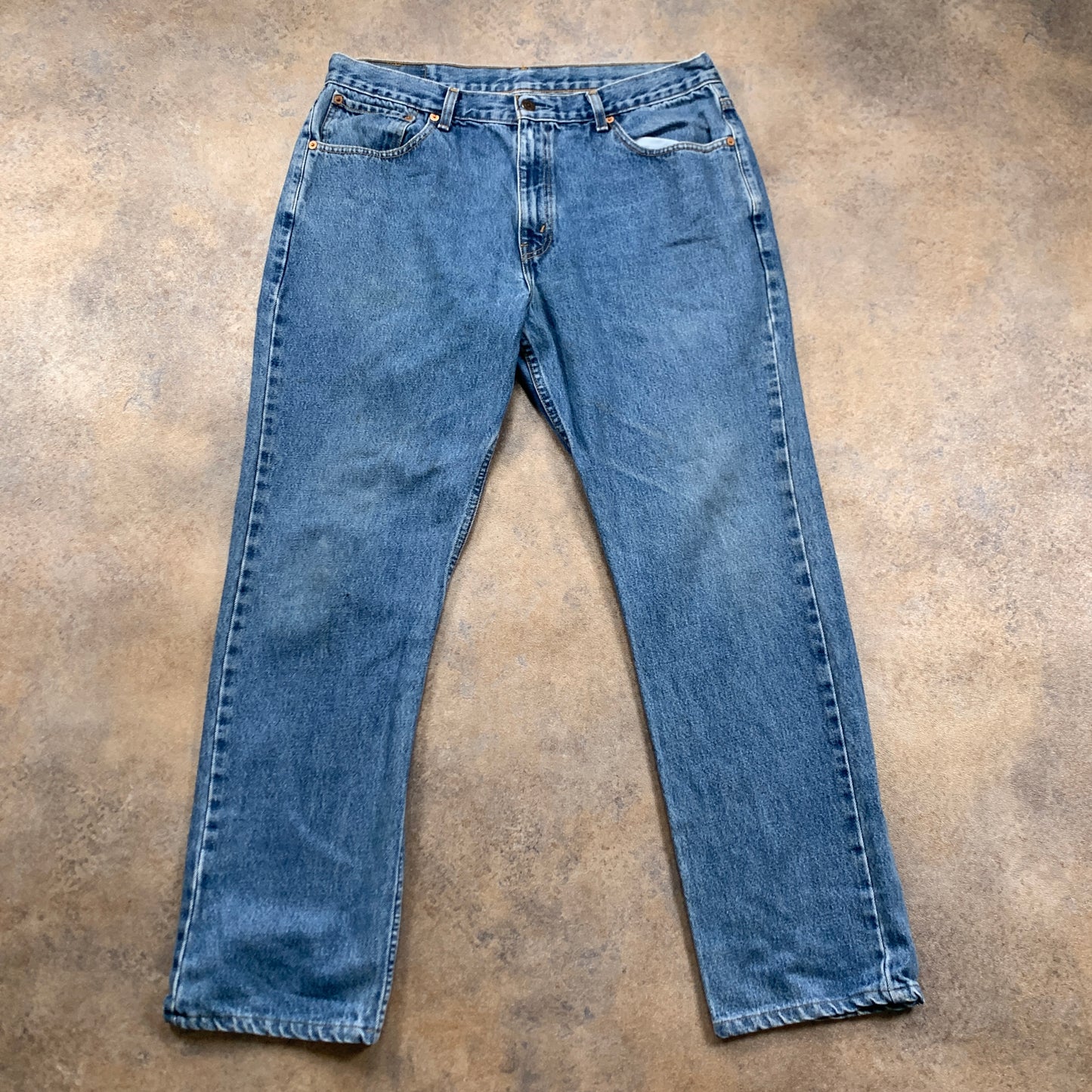 Vintage LEVI'S 581 Jeans W36 L30 Mens Regular Fit Straight Blue