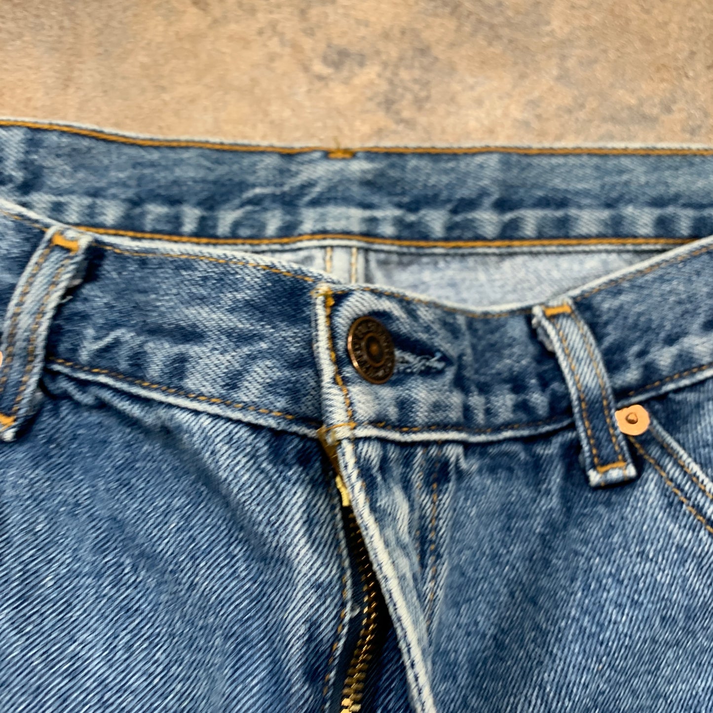 Vintage LEVI'S 581 Jeans W36 L30 Mens Regular Fit Straight Blue