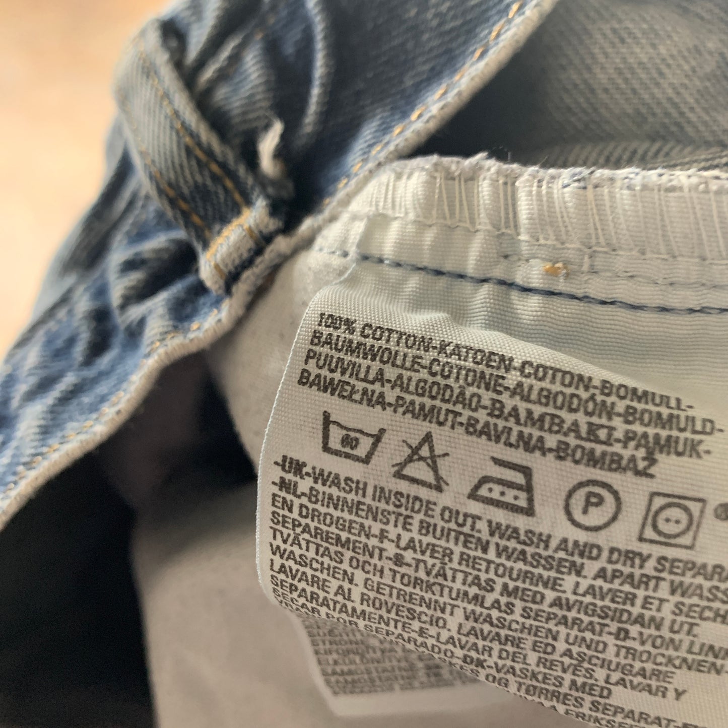 Vintage LEVI'S 521 Jeans W28 L28 Mens Regular Fit Straight Blue