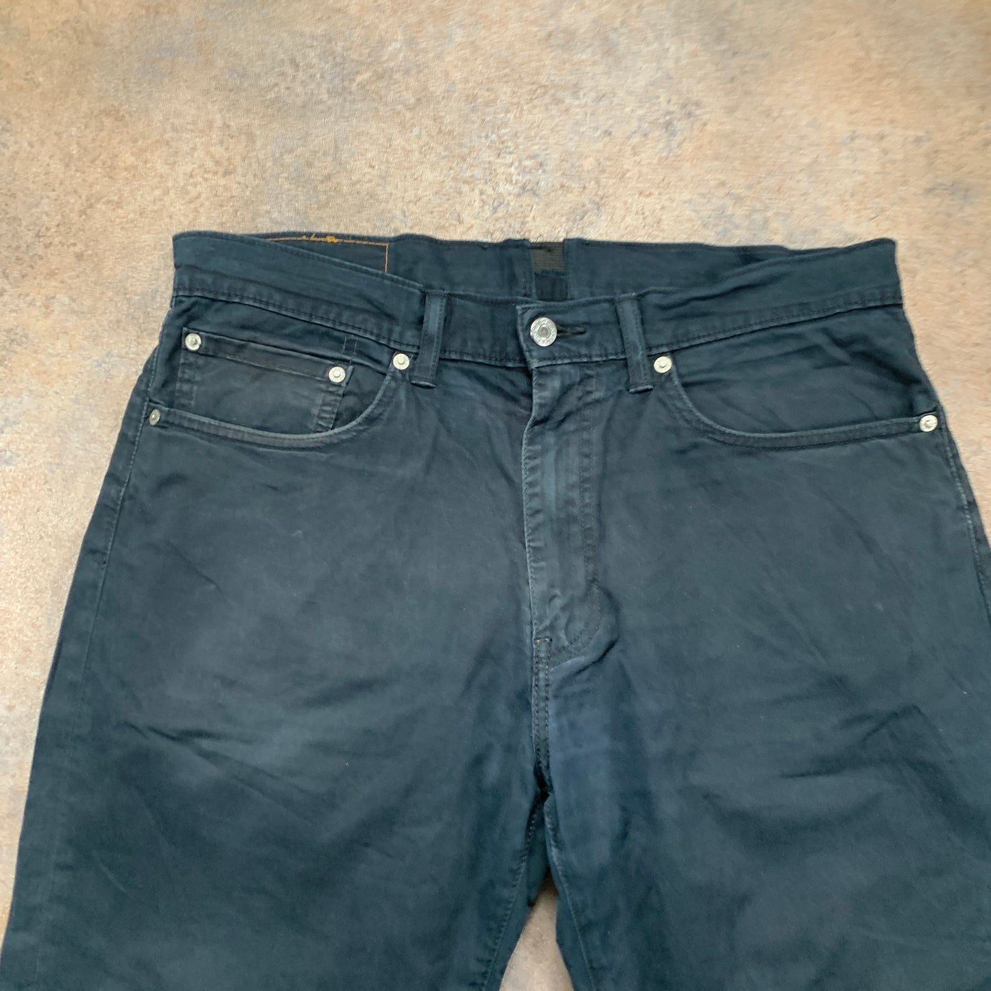 Vintage LEVI'S 751 Jeans W34 L39 Mens Regular Fit Straight Black