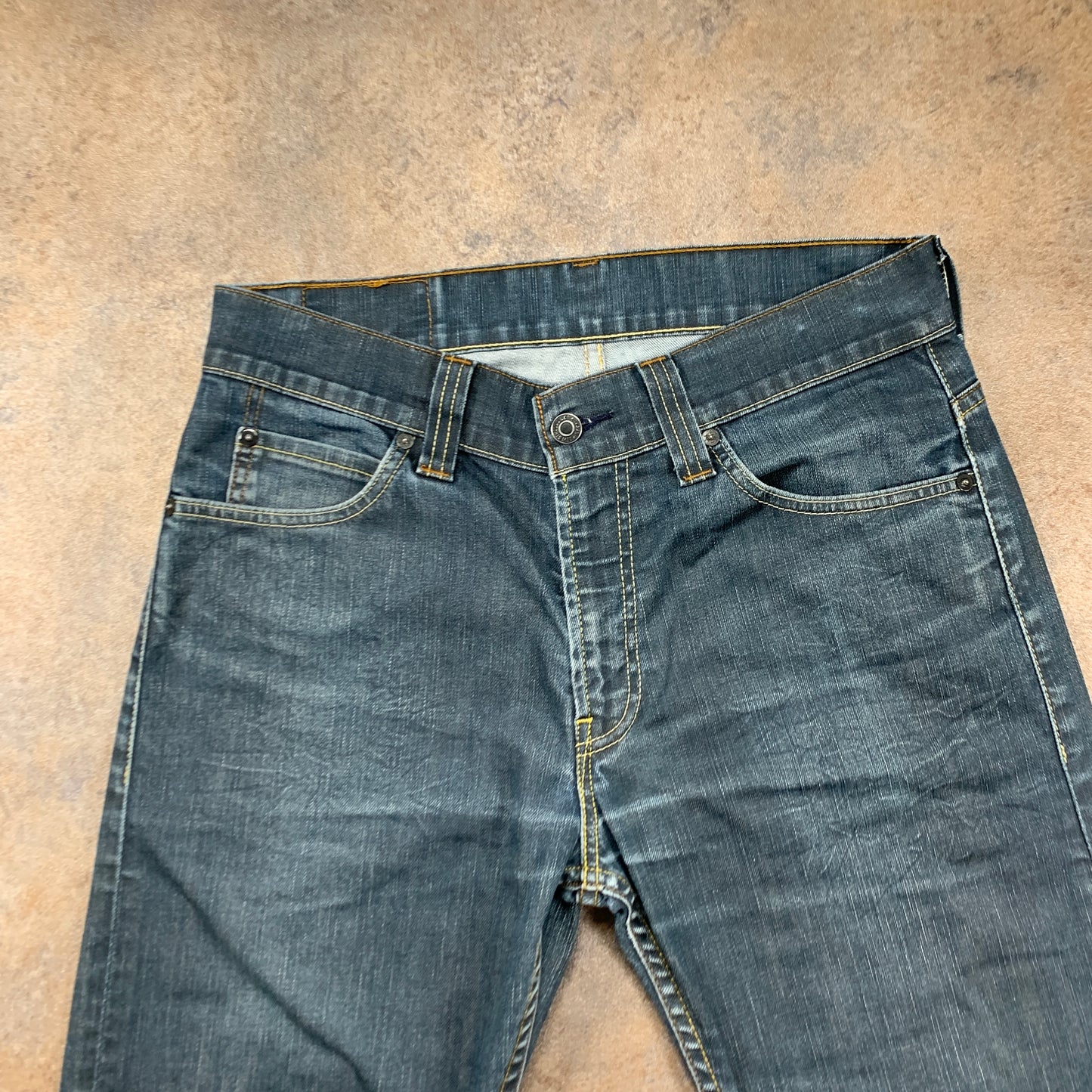 Vintage LEVI'S 506 Jeans W32 L32 Mens Regular Fit Straight Blue