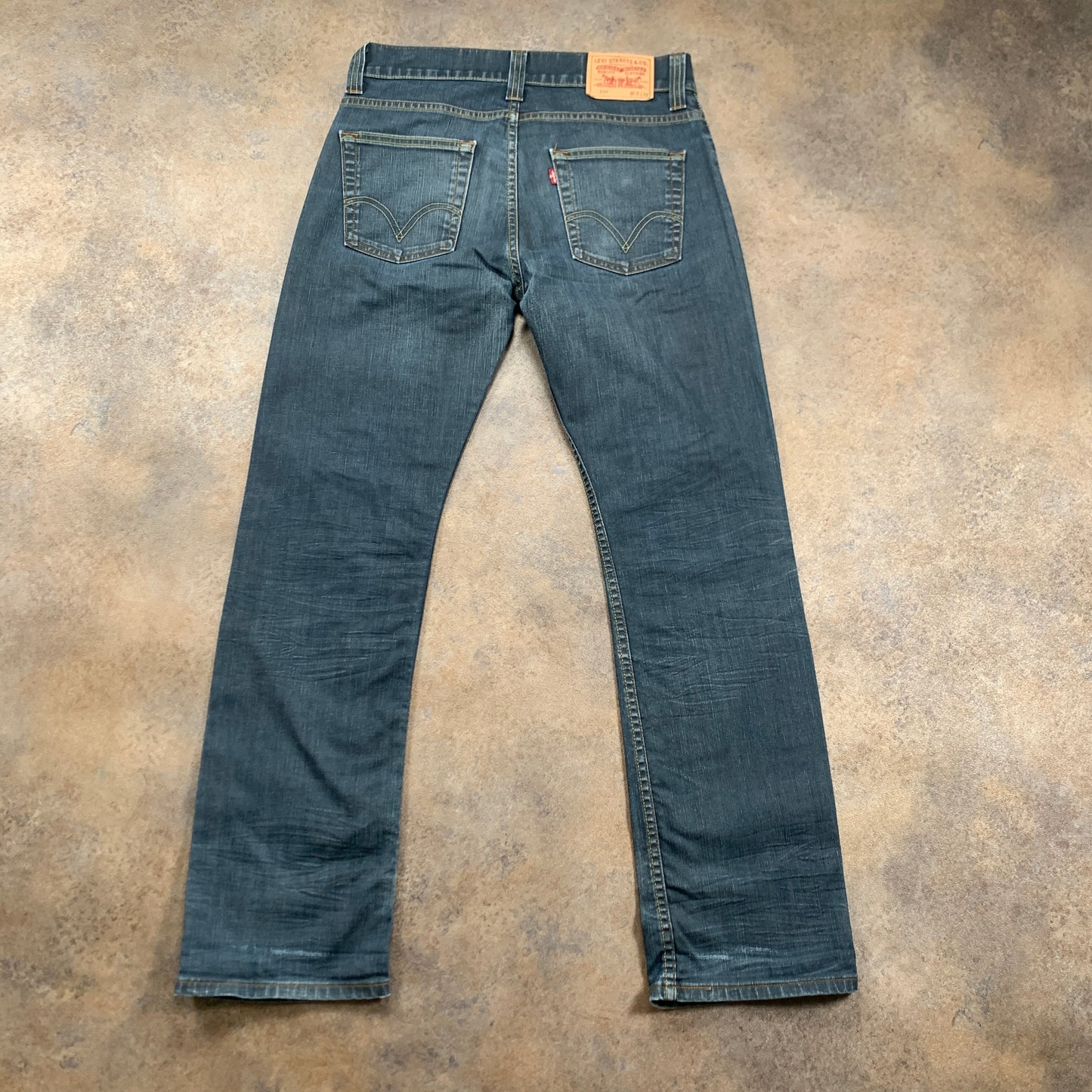 Vintage LEVI'S 506 Jeans W32 L32 Mens Regular Fit Straight Blue