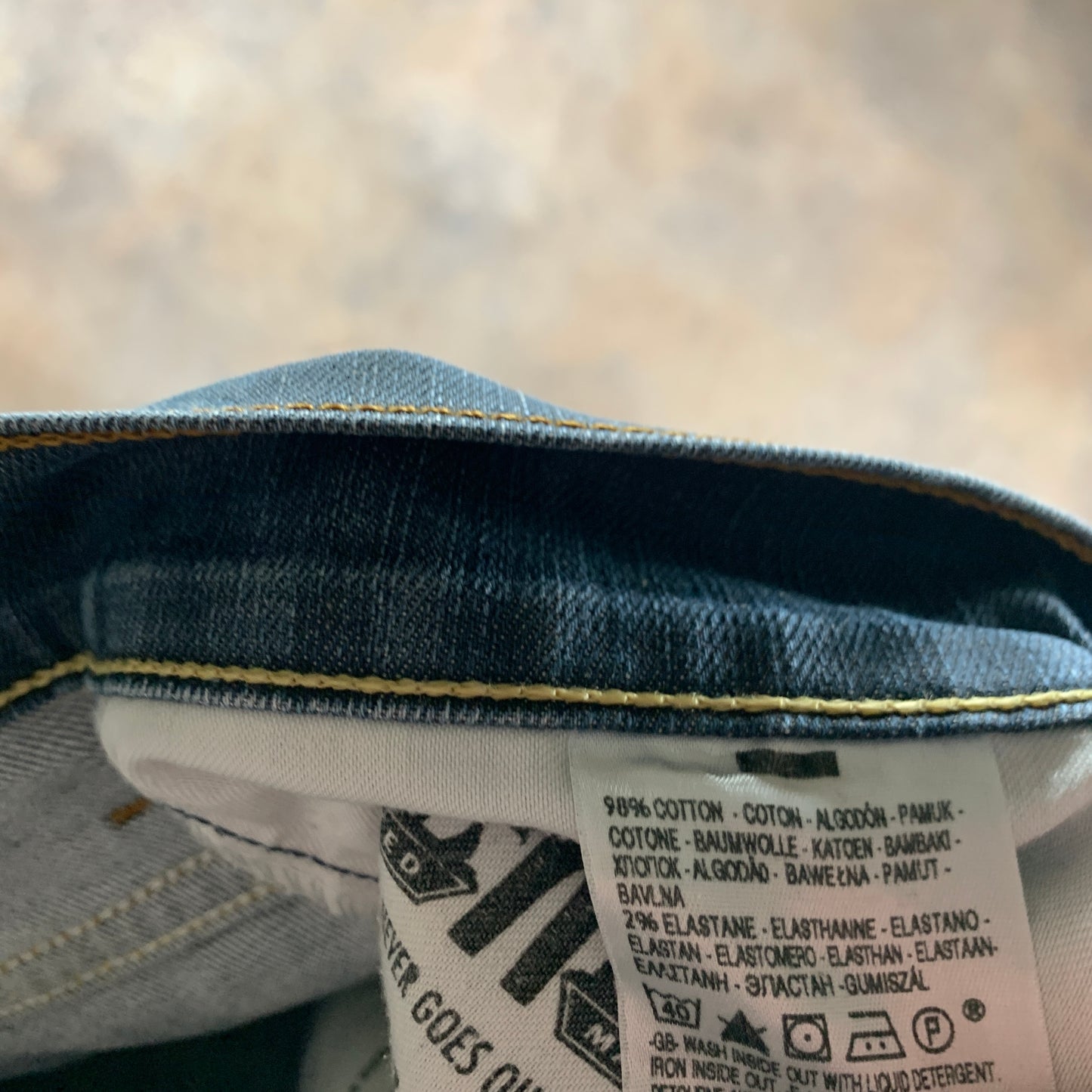 Vintage LEVI'S 506 Jeans W32 L32 Mens Regular Fit Straight Blue