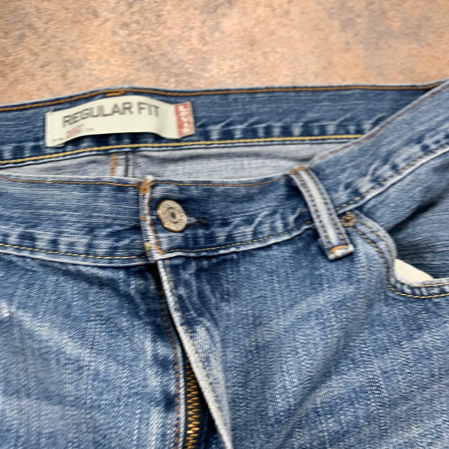 Vintage LEVI'S 505 Jeans W36 L32 Mens Regular Fit Straight Blue