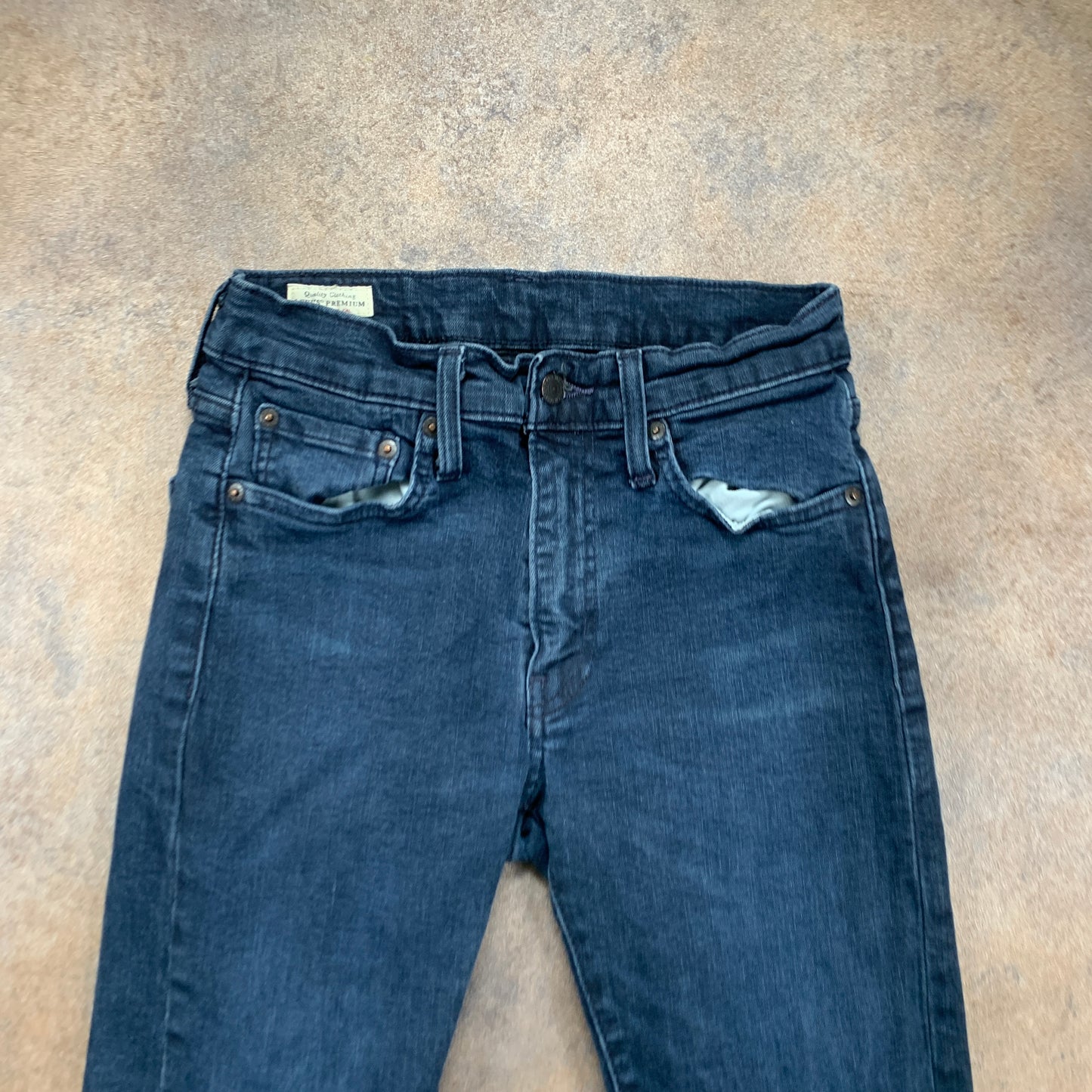 LEVI'S Skinny Tapered Jeans W28 L30 Mens Blue