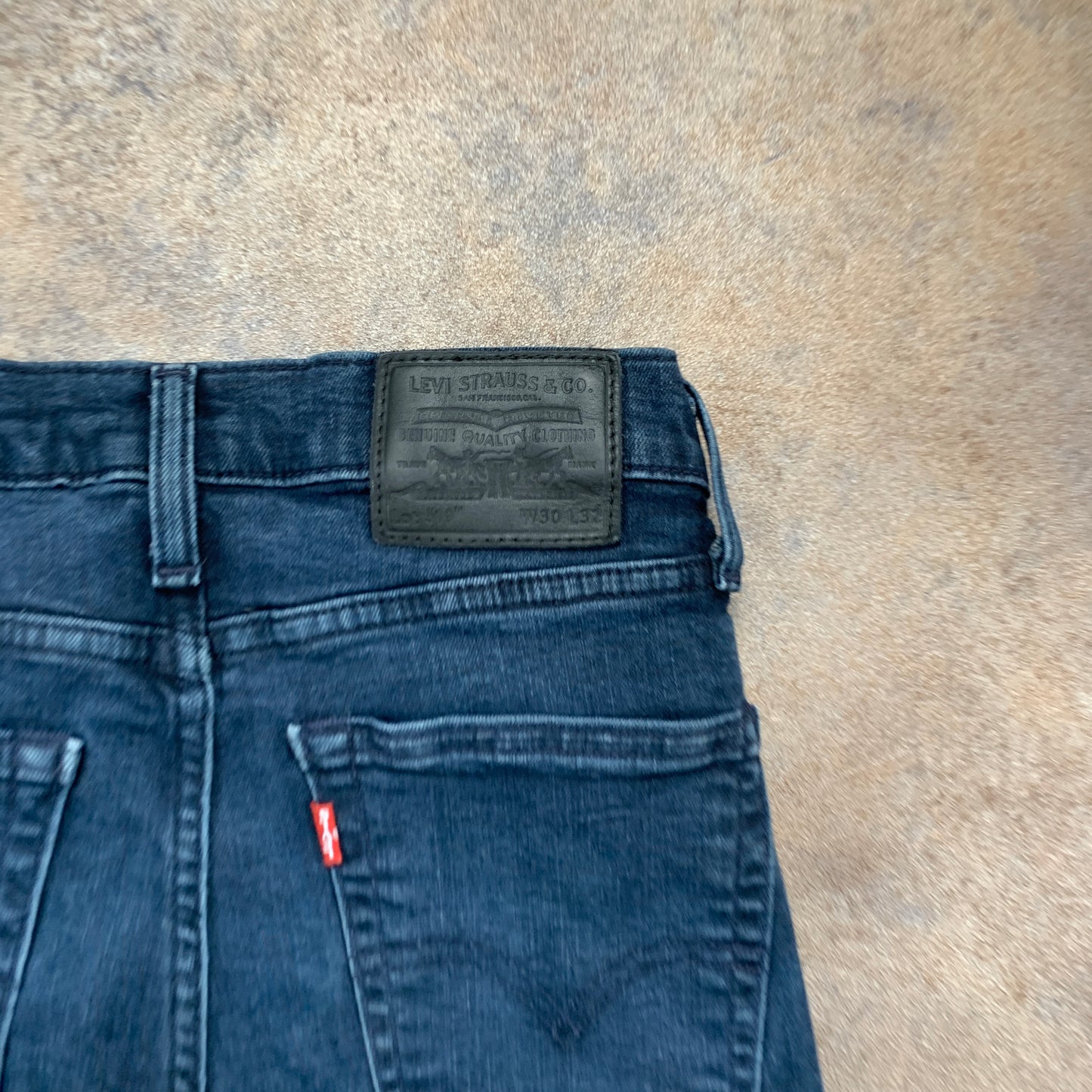 LEVI'S Skinny Tapered Jeans W28 L30 Mens Blue