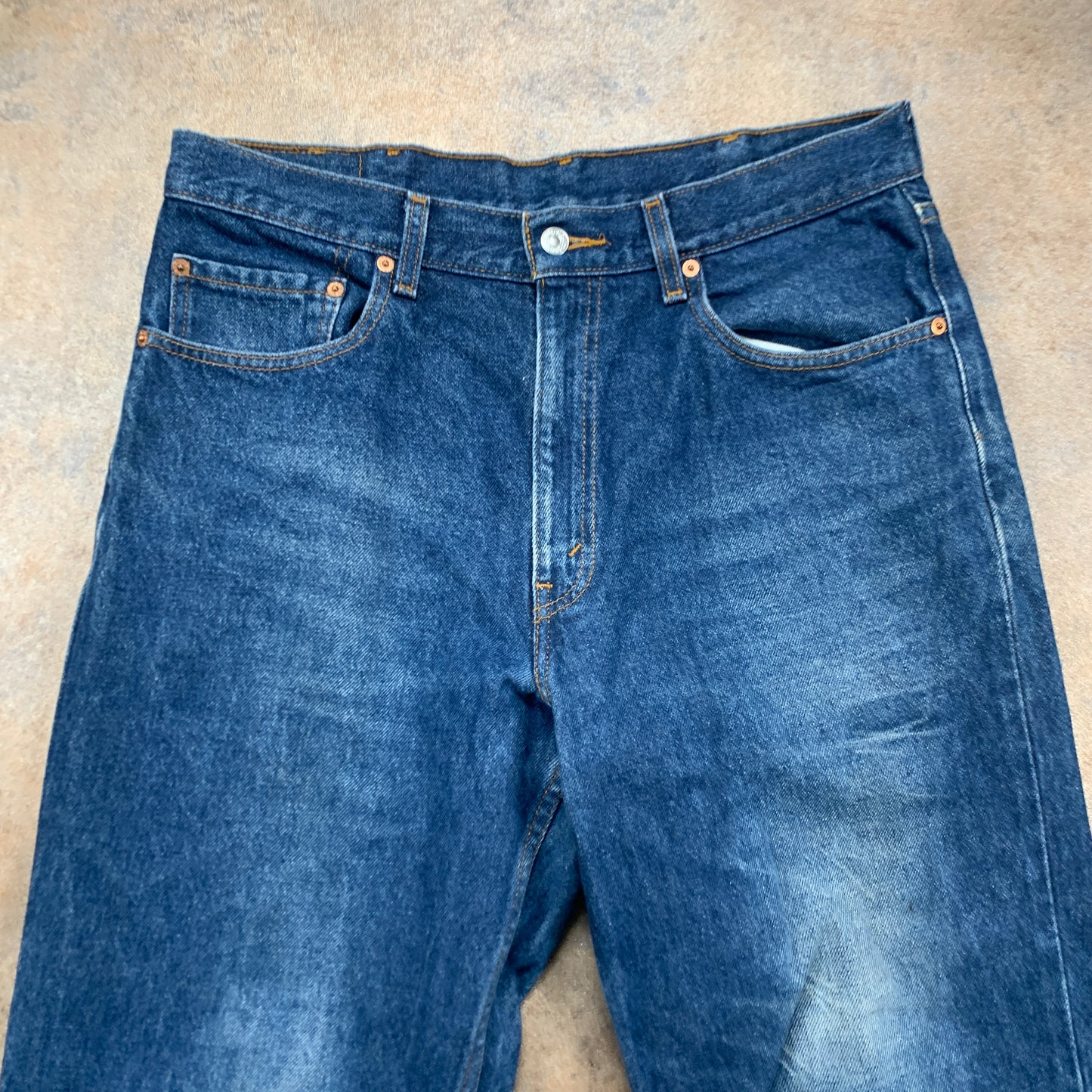 Vintage LEVI'S 550 Jeans W36 L30 Mens Relaxed Fit Straight Blue 90s