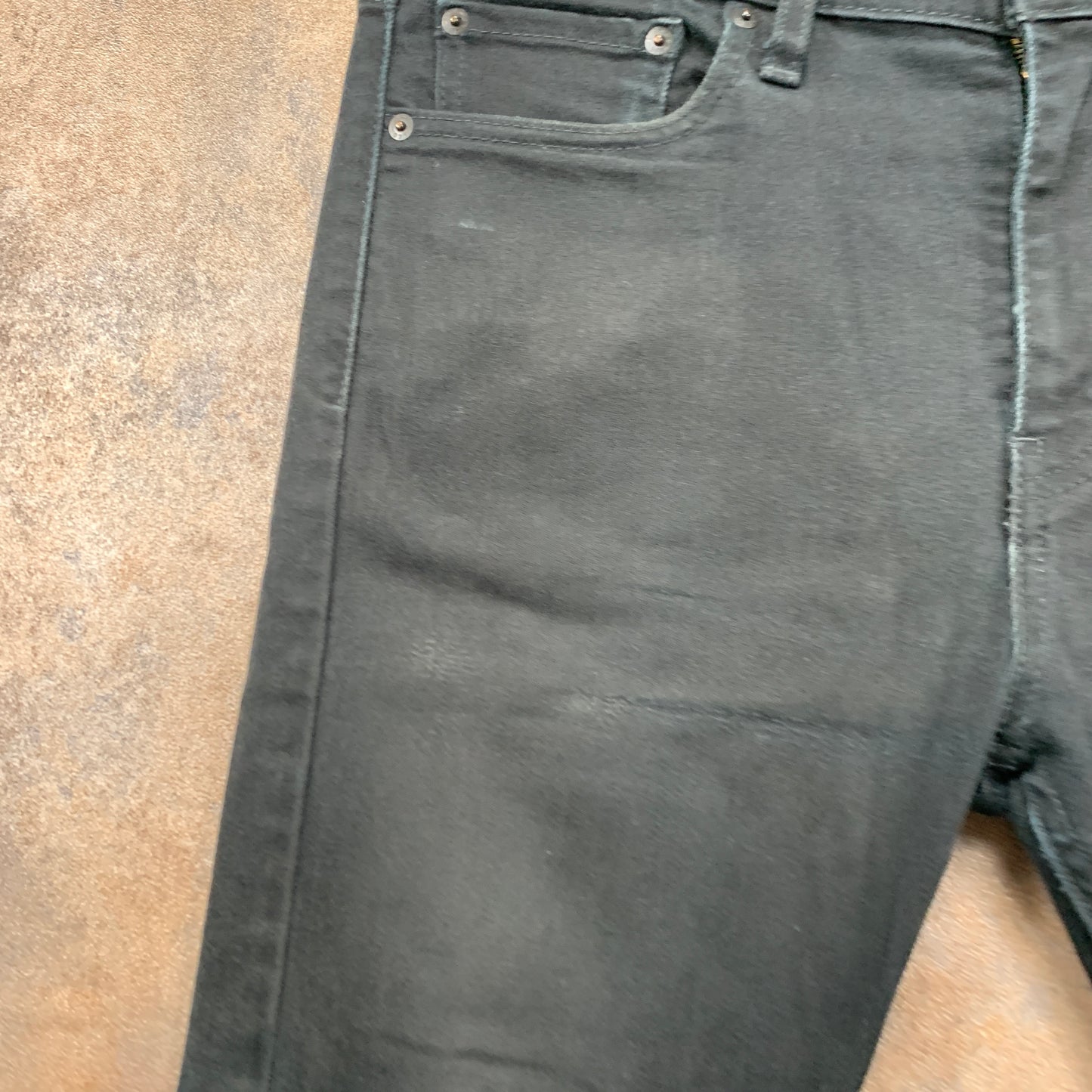 LEVI'S Jeans W32 L30 Mens Slim Fit Black
