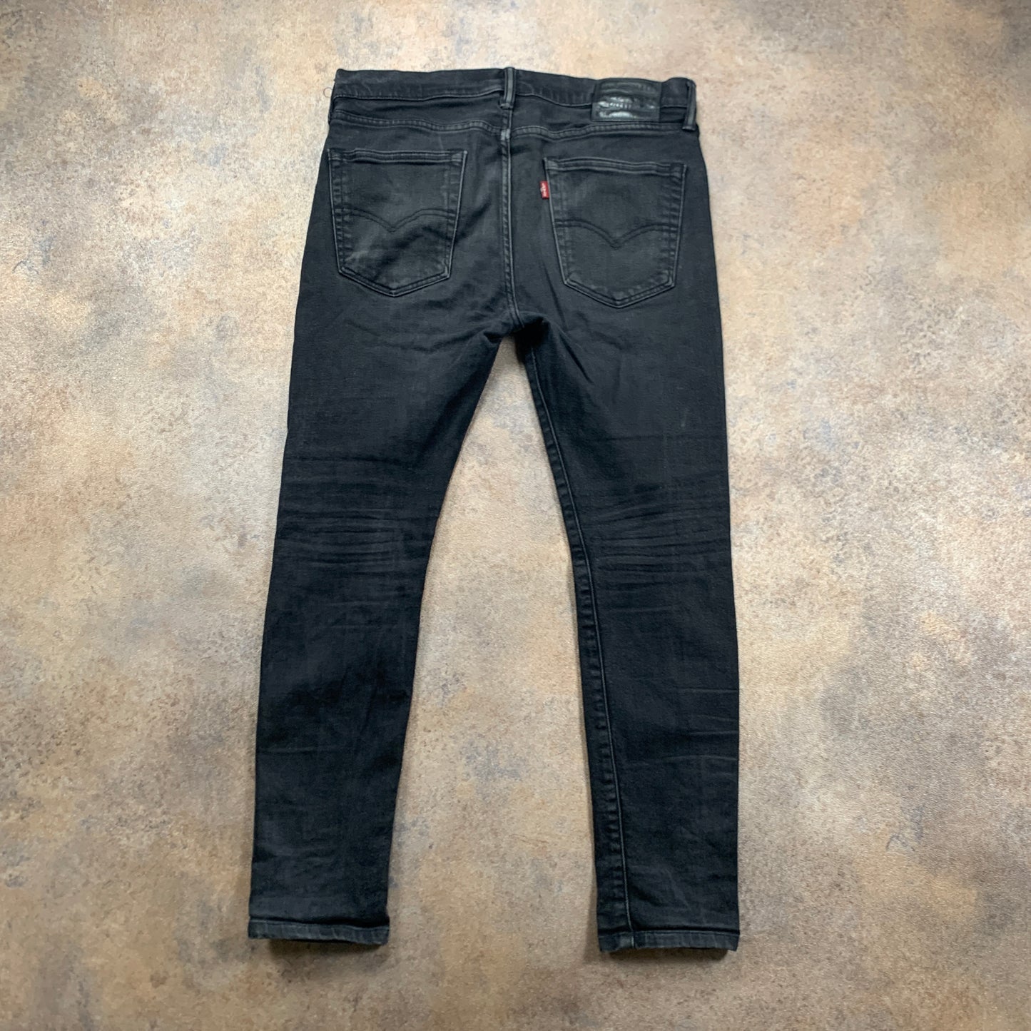 LEVI'S 519 Jeans W32 L27 Mens Skinny Fit Grey