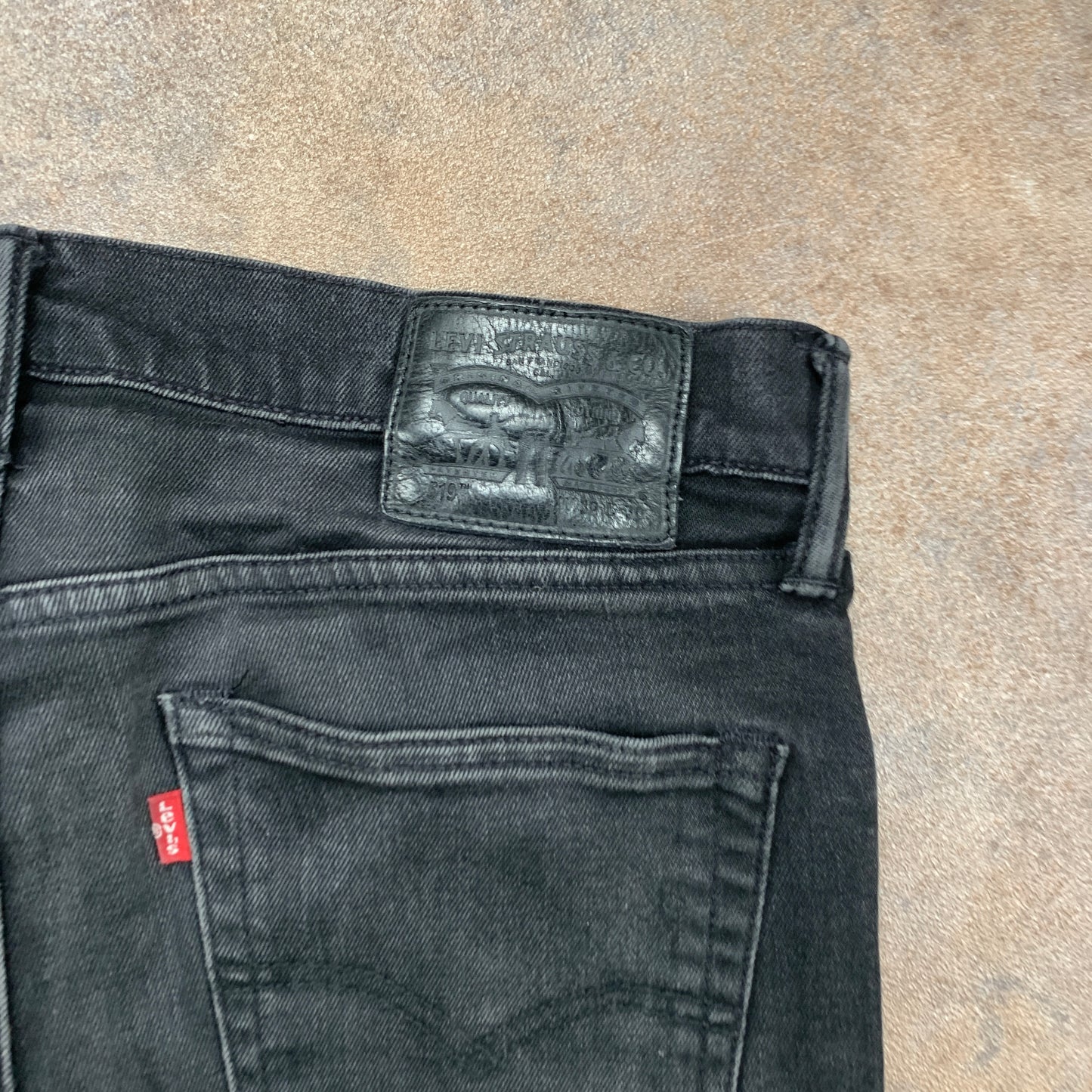 LEVI'S 519 Jeans W32 L27 Mens Skinny Fit Grey