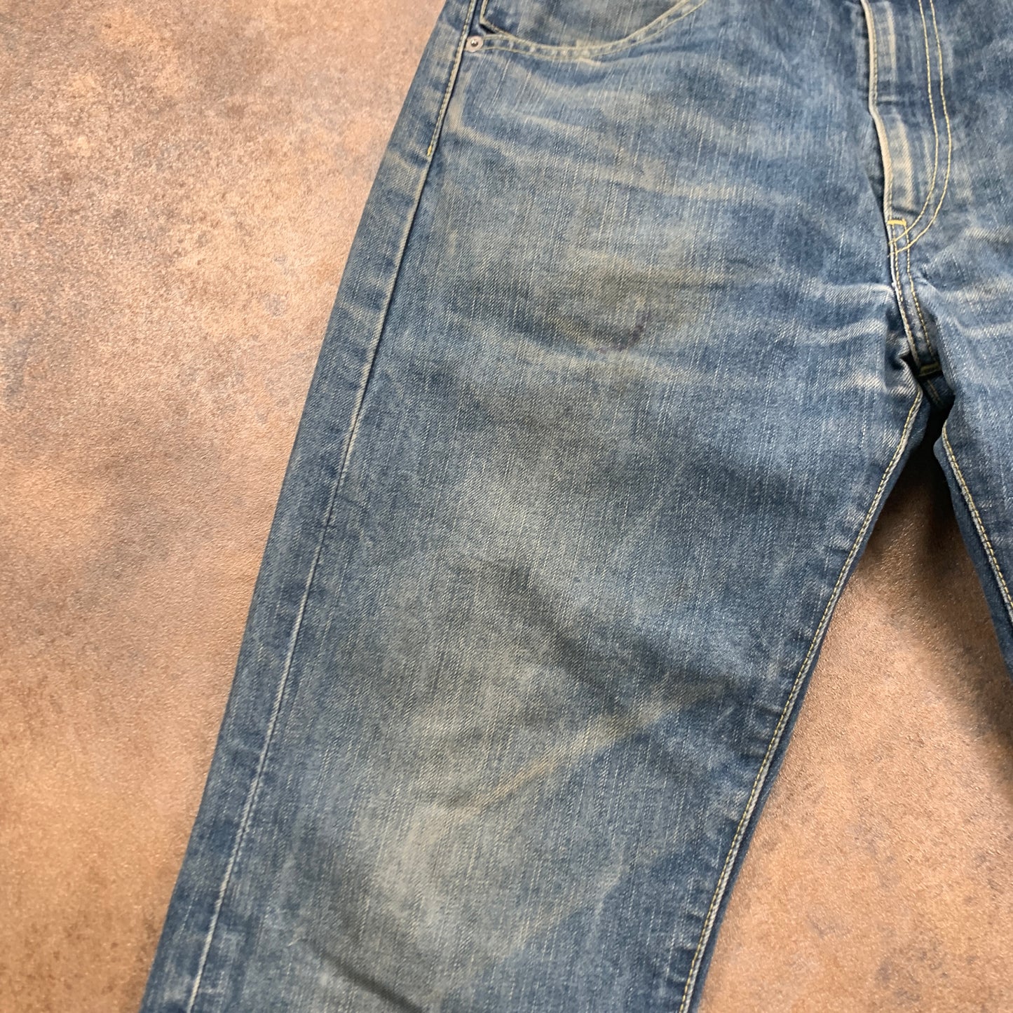 Vintage LEVI'S Jeans W32 L32 Mens Regular Fit Straight Blue