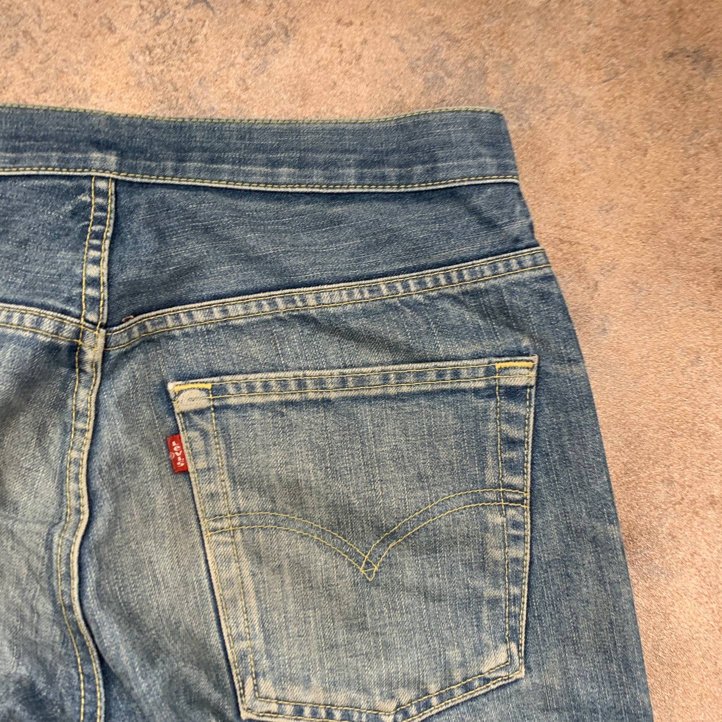 Vintage LEVI'S Jeans W32 L32 Mens Regular Fit Straight Blue