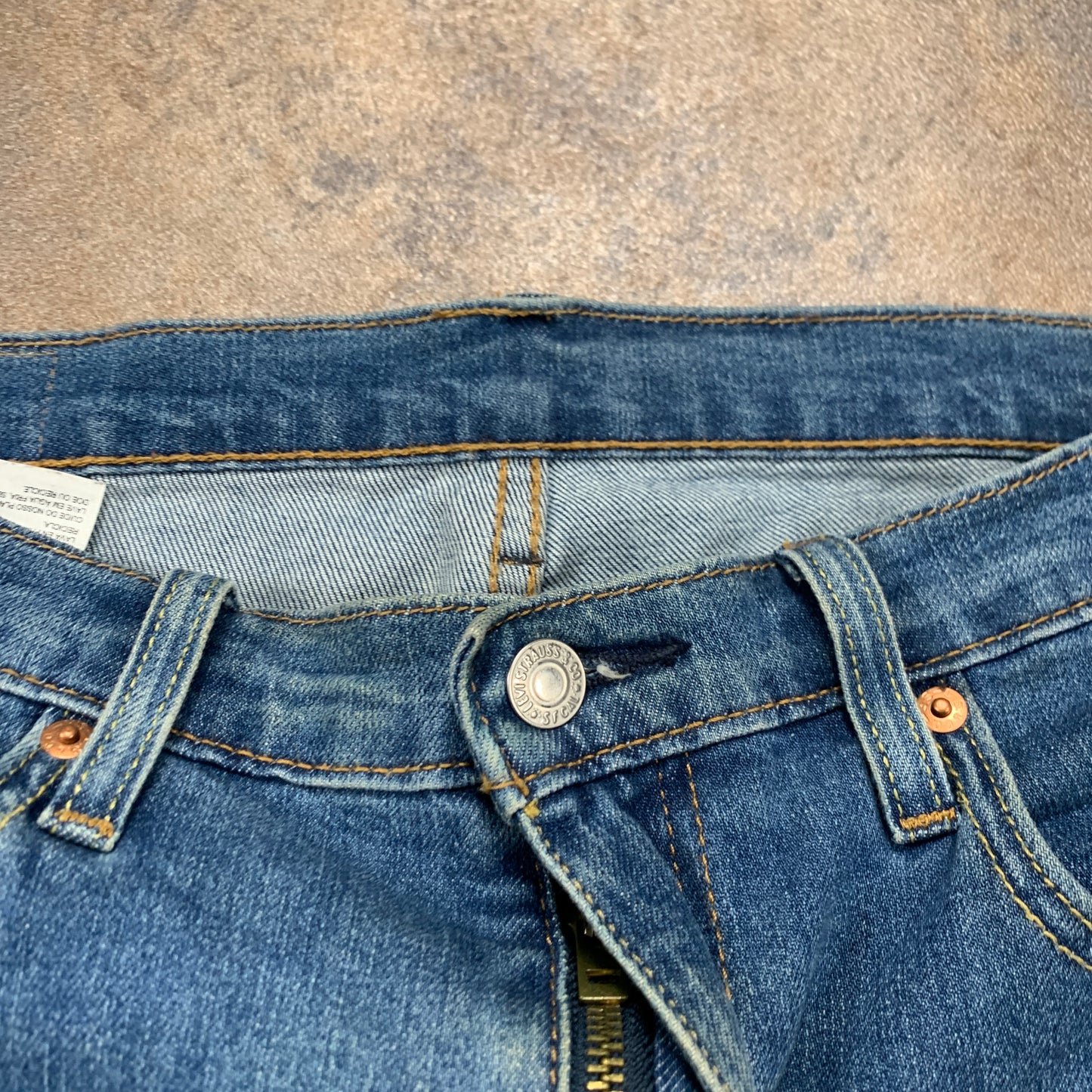 LEVI'S HI-BALL Jeans W34 L30 Mens Slim Fit Blue