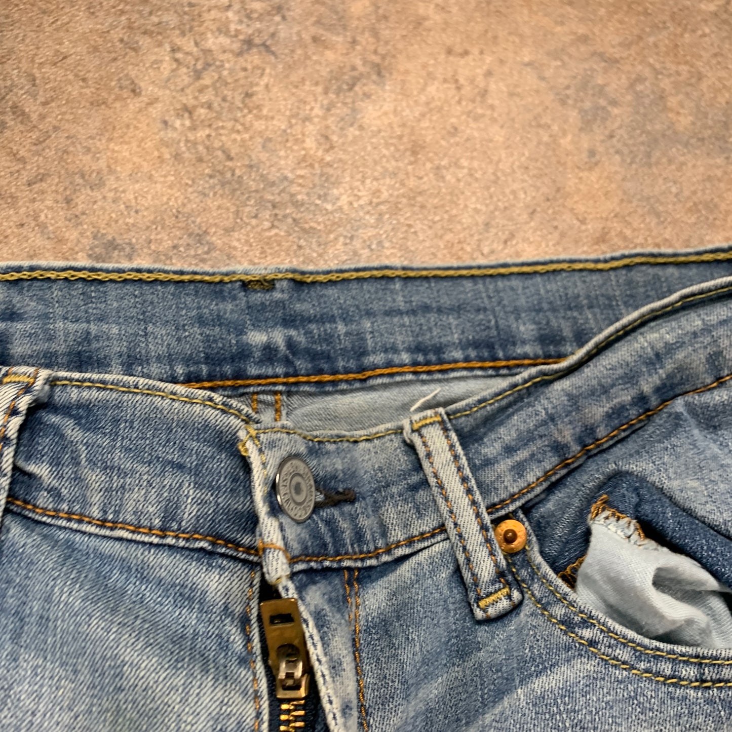 LEVI'S 541 Jeans W32 L29 Mens Slim Fit Tapered Blue