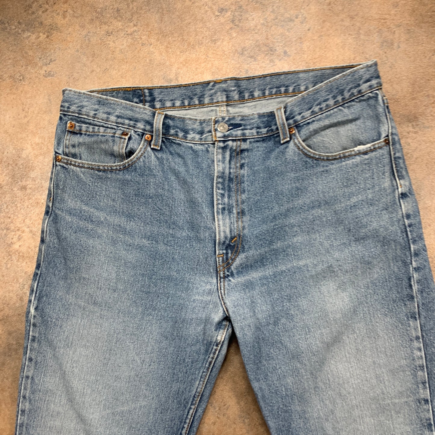 Vintage LEVI'S 581 Jeans W38 L32 Mens Regular Fit Straight Blue