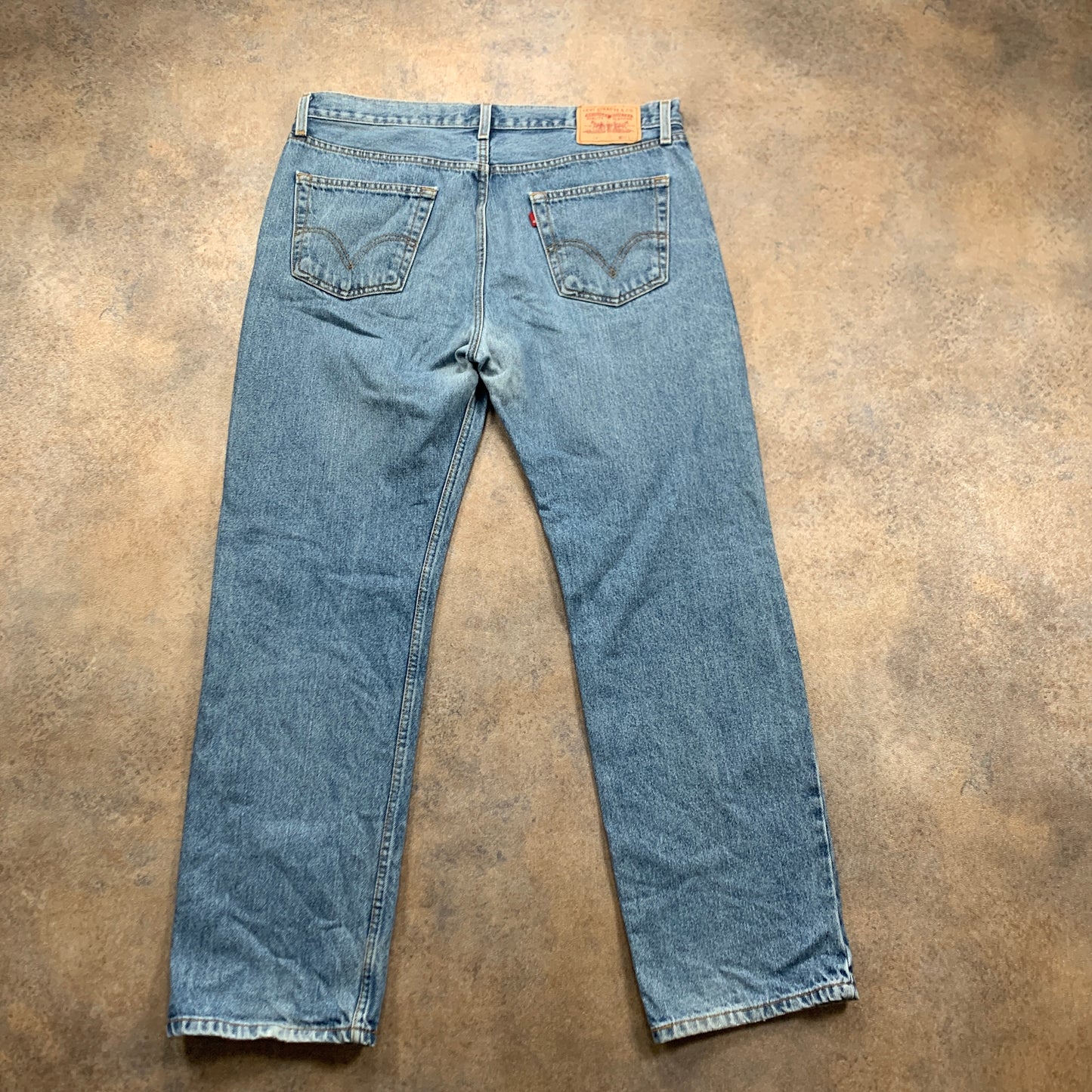 Vintage LEVI'S 581 Jeans W38 L32 Mens Regular Fit Straight Blue