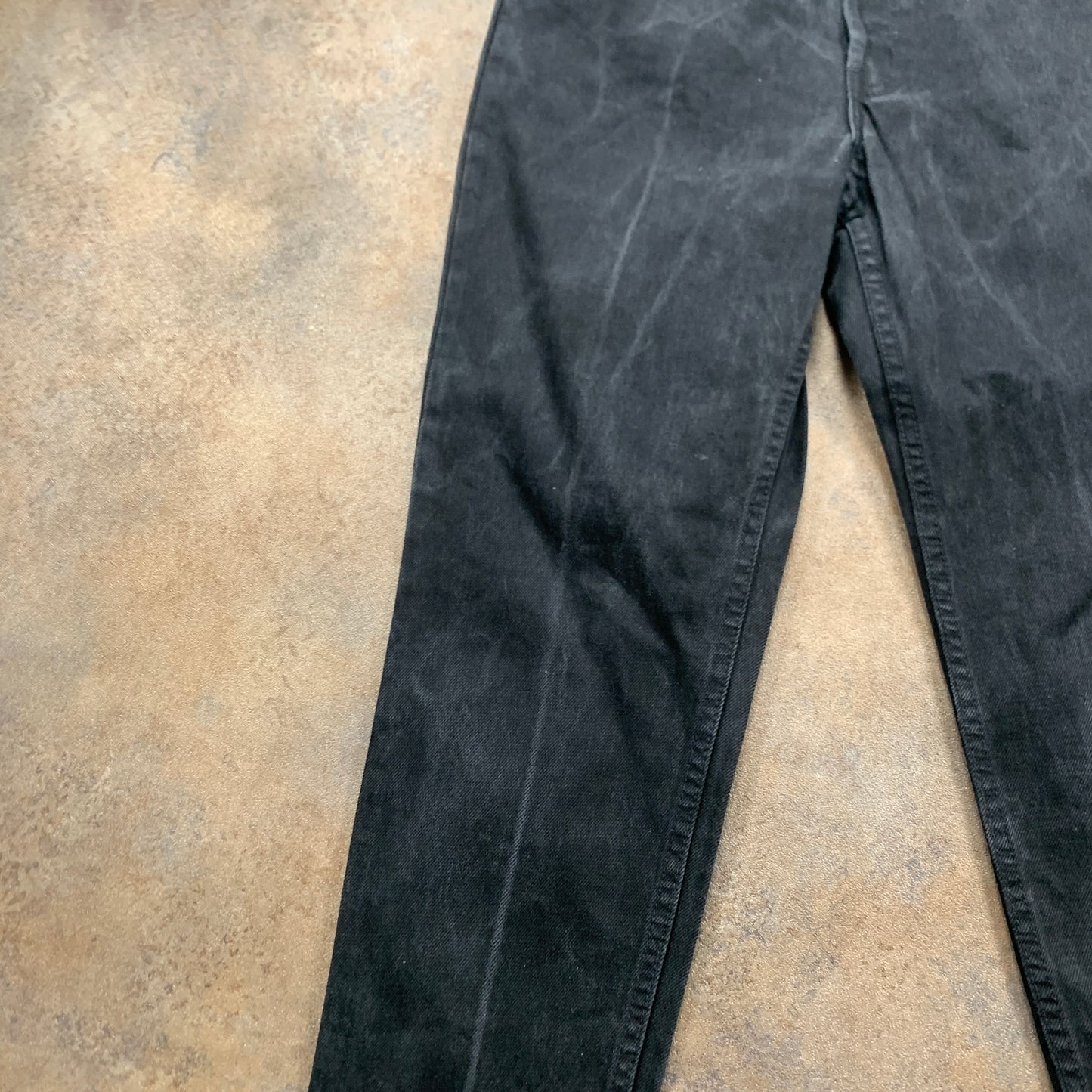 Vintage 1970s LEVI'S 891 Jeans W30 L28 Mens Regular Fit Tapered Black 70s