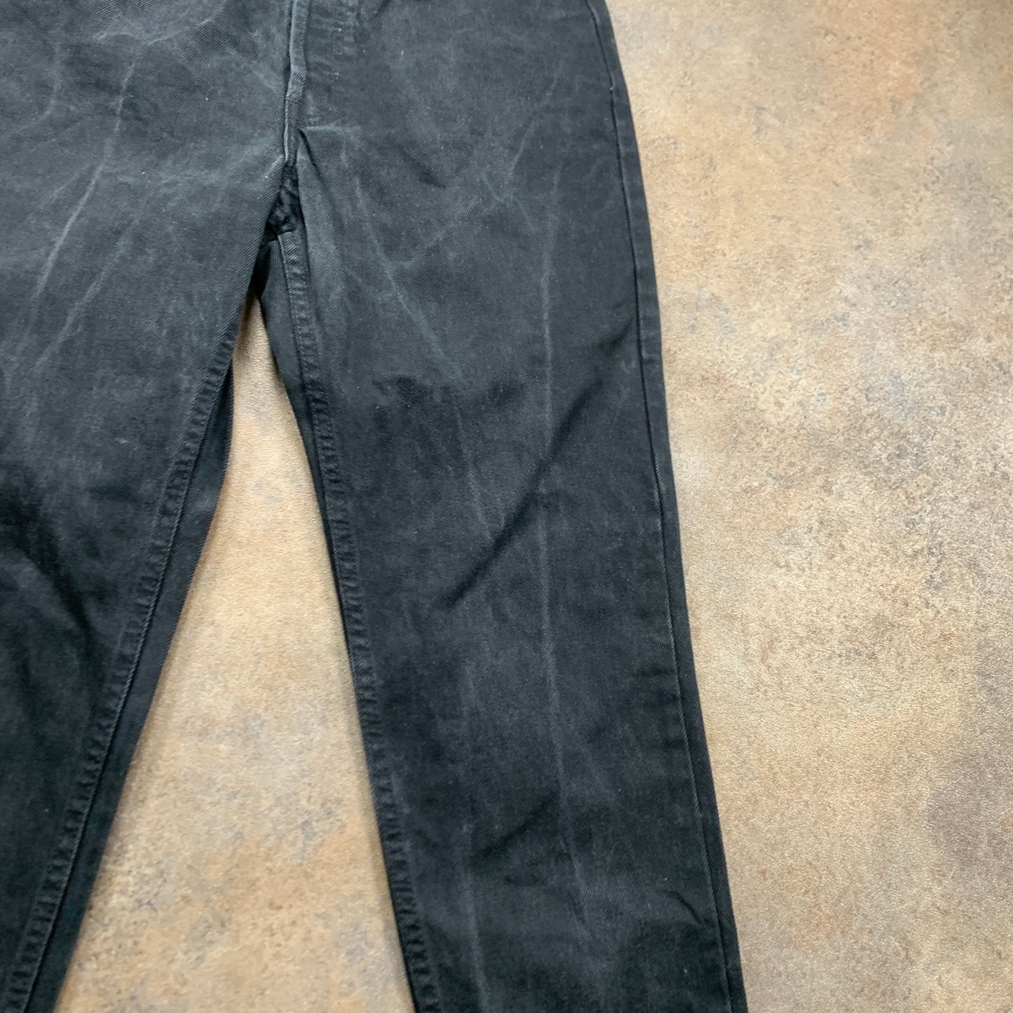 Vintage 1970s LEVI'S 891 Jeans W30 L28 Mens Regular Fit Tapered Black 70s
