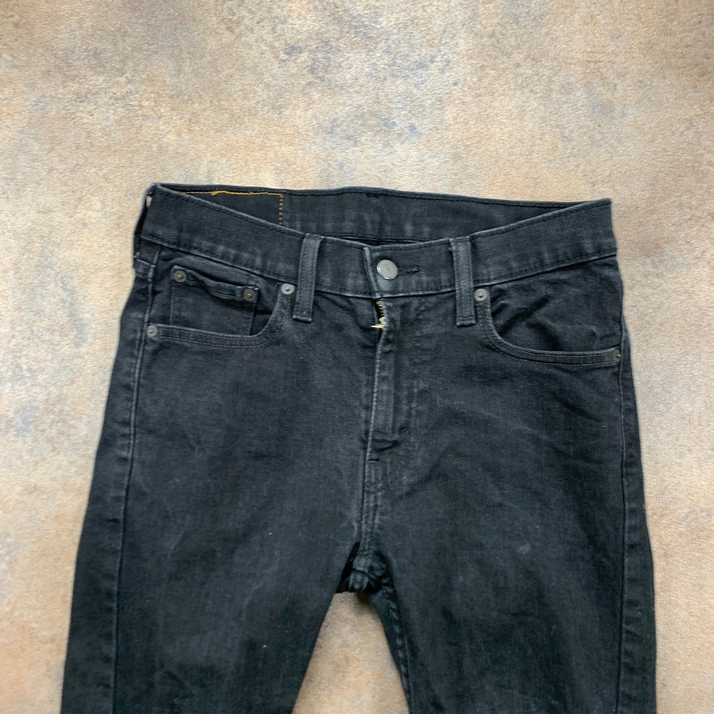 LEVI'S 519 Jeans W30 L26 Mens Skinny Fit Grey