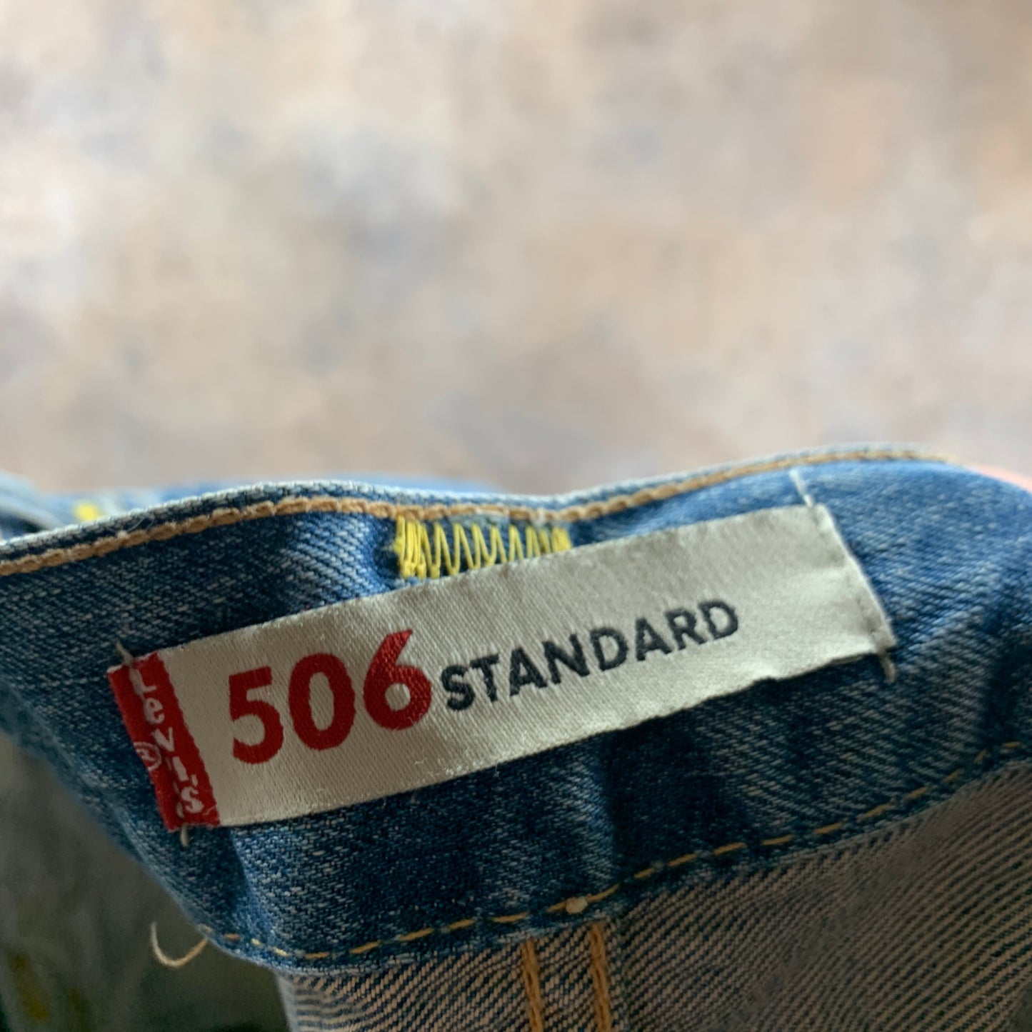Vintage LEVI'S 506 Jeans W32 L29 Mens Regular Fit Straight Blue