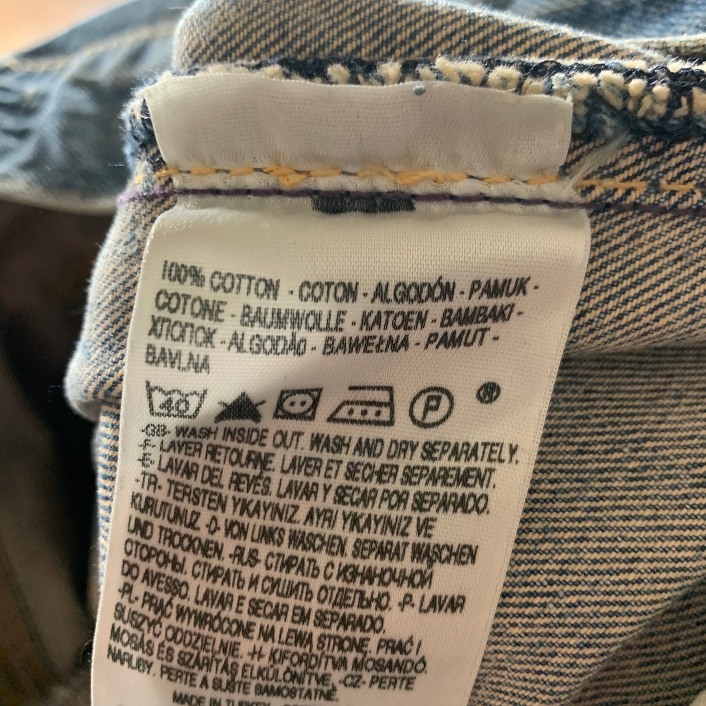 Vintage LEVI'S 506 Jeans W32 L29 Mens Regular Fit Straight Blue
