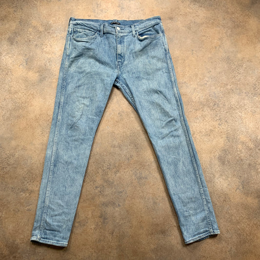 LEVI'S Line 8 Jeans W34 L30 Mens Skinny Fit Blue
