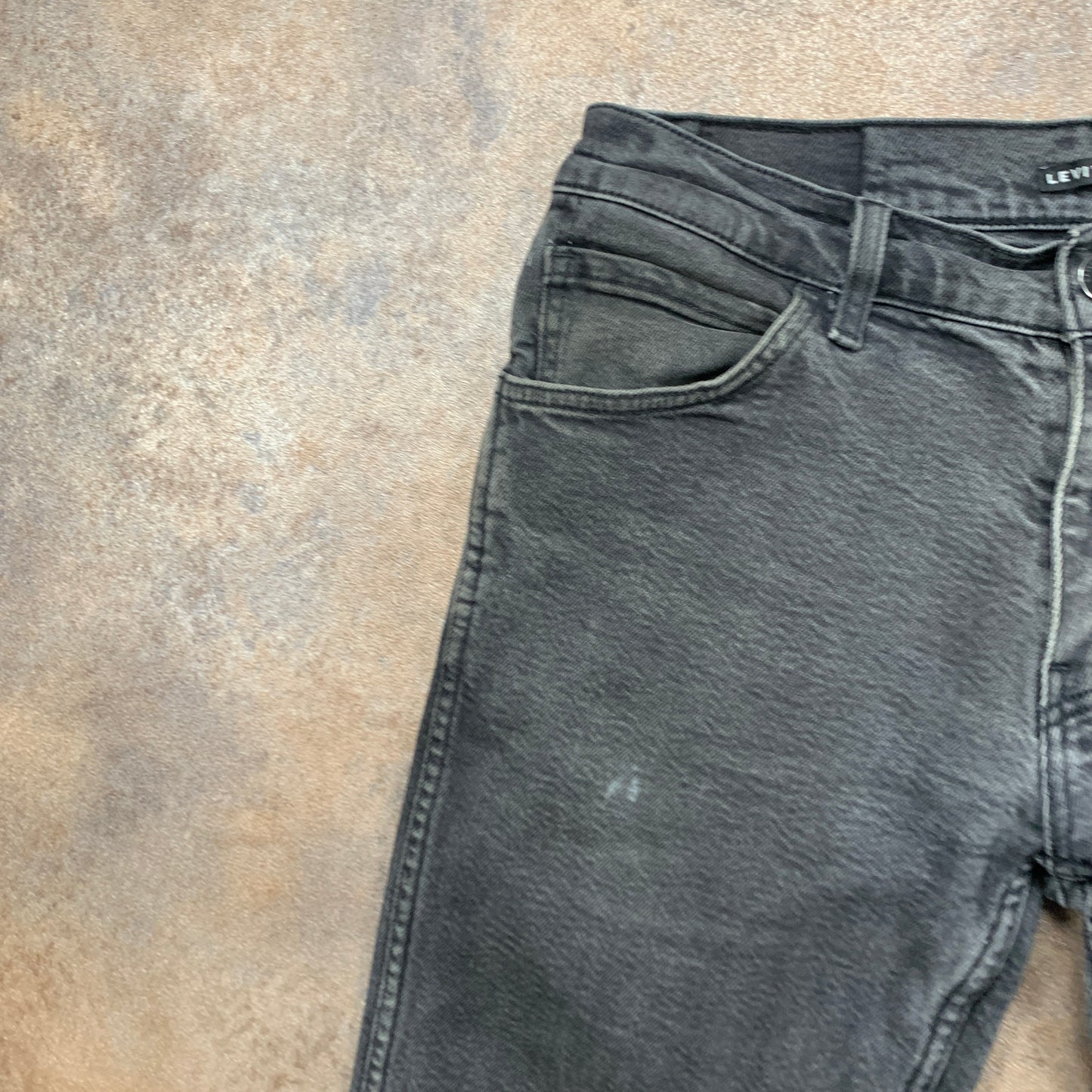 LEVI'S Line 8 Jeans W30 L28 Mens Skinny Fit Grey