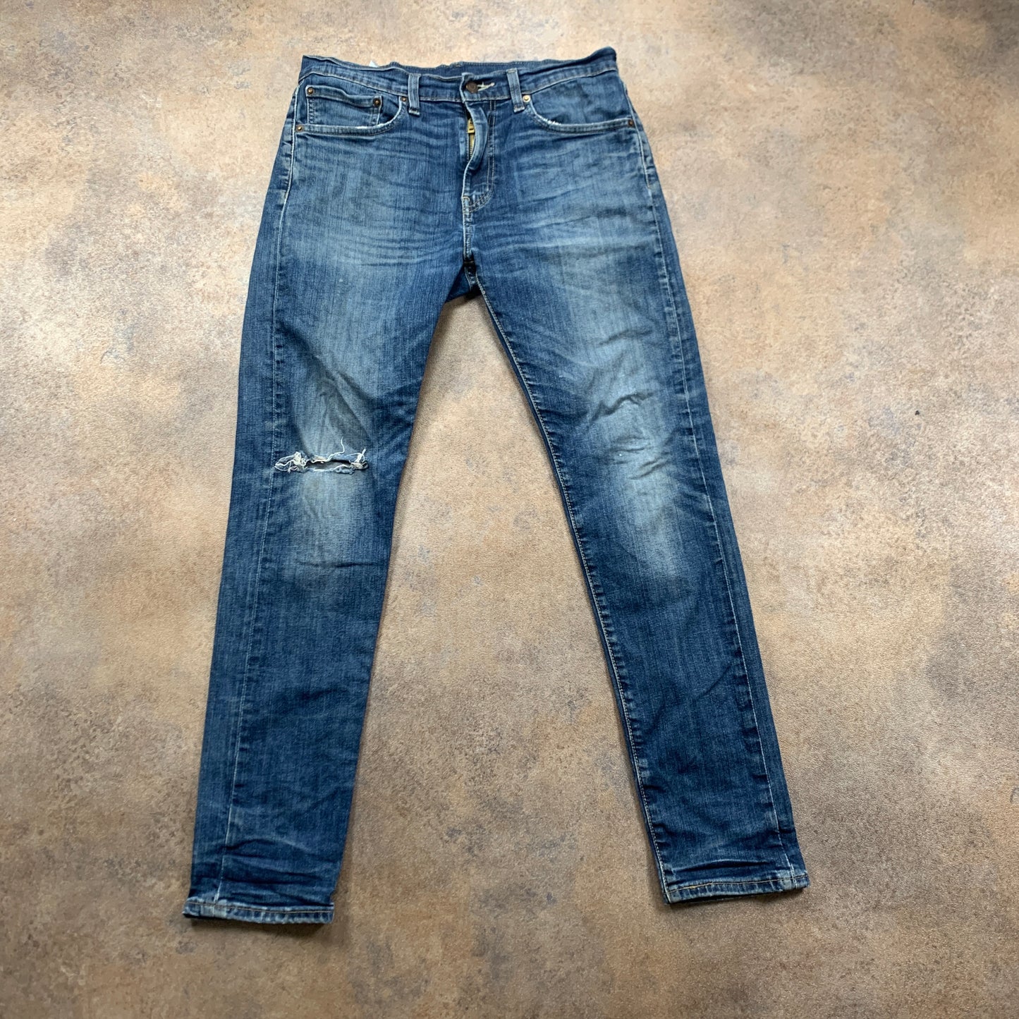 LEVI'S 512 Jeans W31 L30 Mens Slim Fit Tapered Blue
