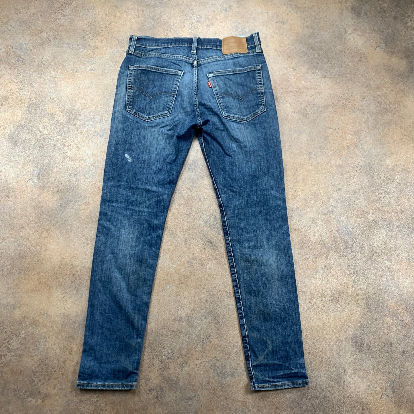 LEVI'S 512 Jeans W31 L30 Mens Slim Fit Tapered Blue