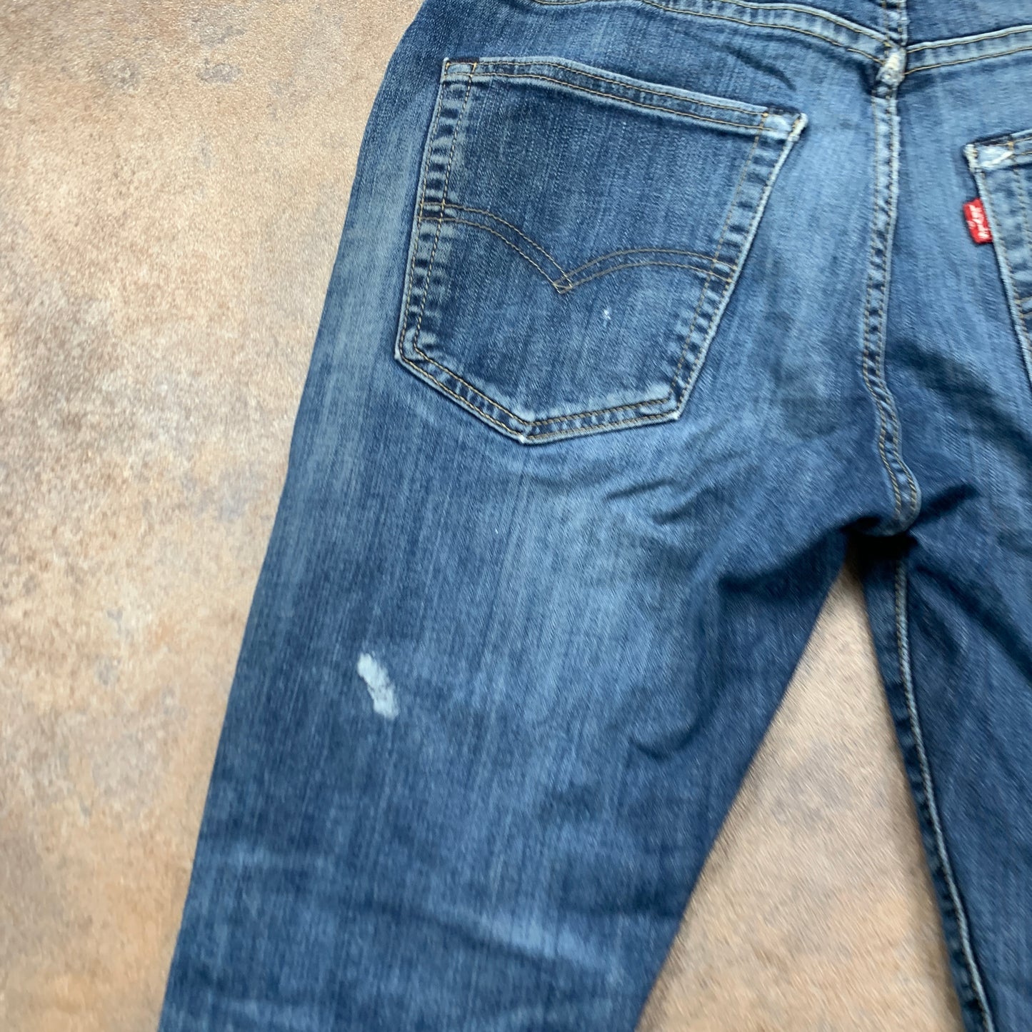 LEVI'S 512 Jeans W31 L30 Mens Slim Fit Tapered Blue