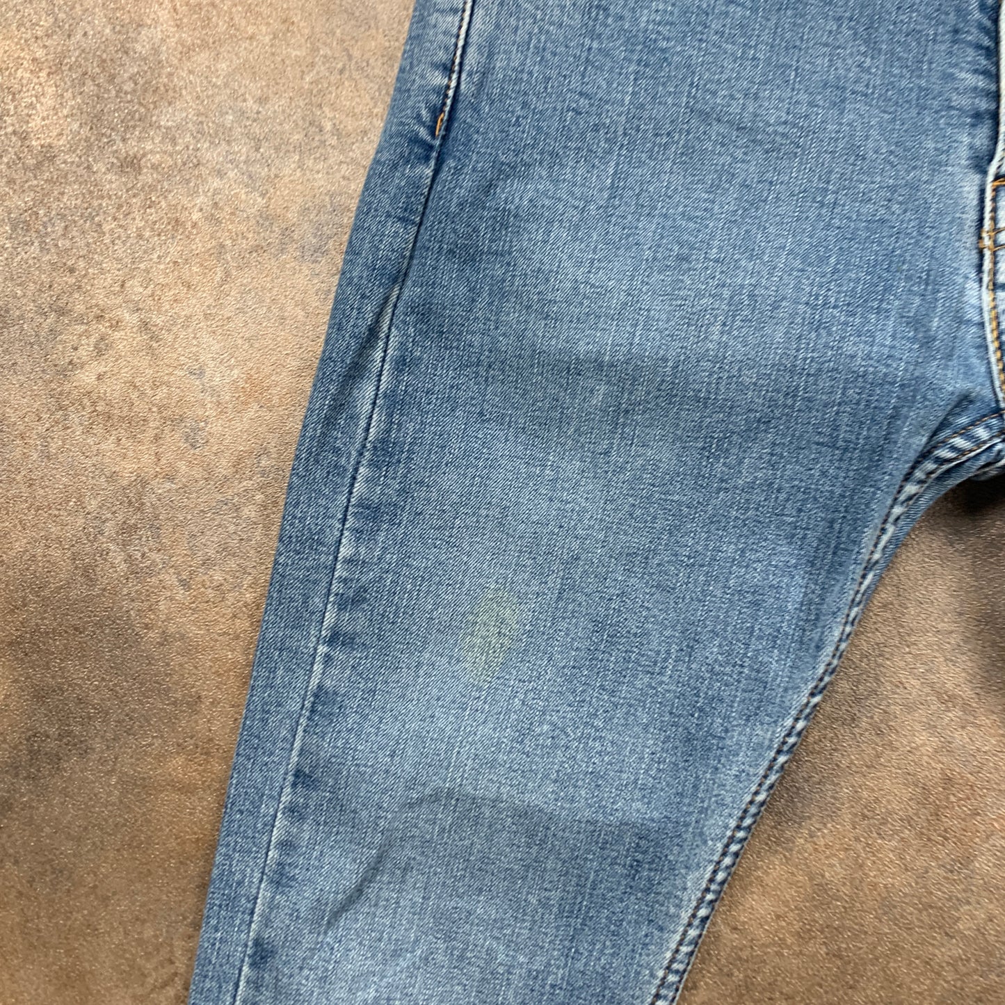 LEVI'S 519 Jeans W32 L29 Mens Skinny Fit Blue