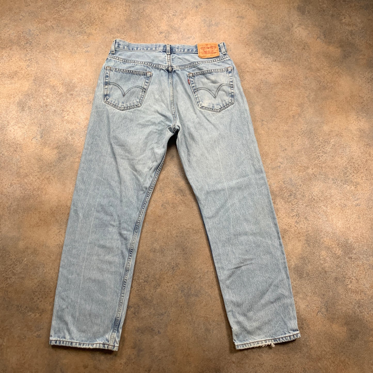 Vintage LEVI'S 505 Jeans W36 L31 Mens Regular Fit Straight Blue