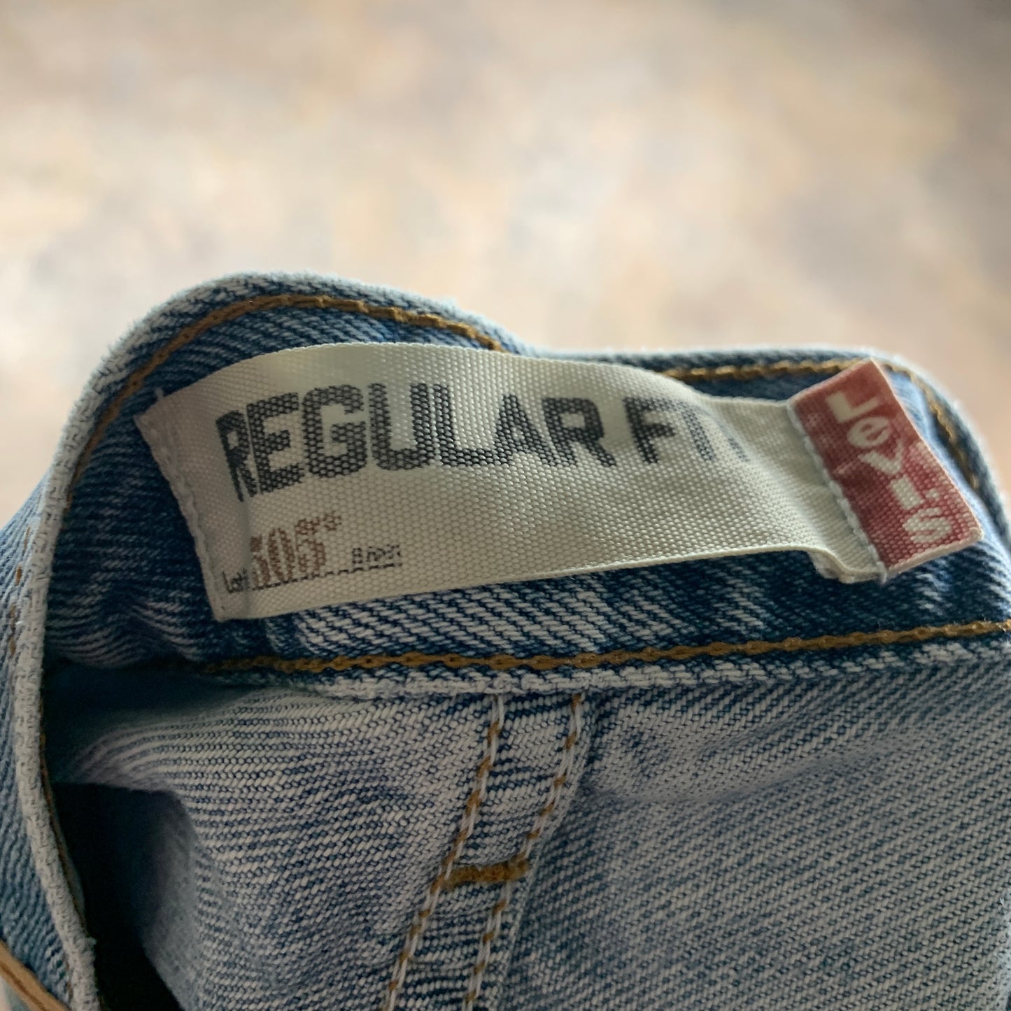 Vintage LEVI'S 505 Jeans W36 L31 Mens Regular Fit Straight Blue