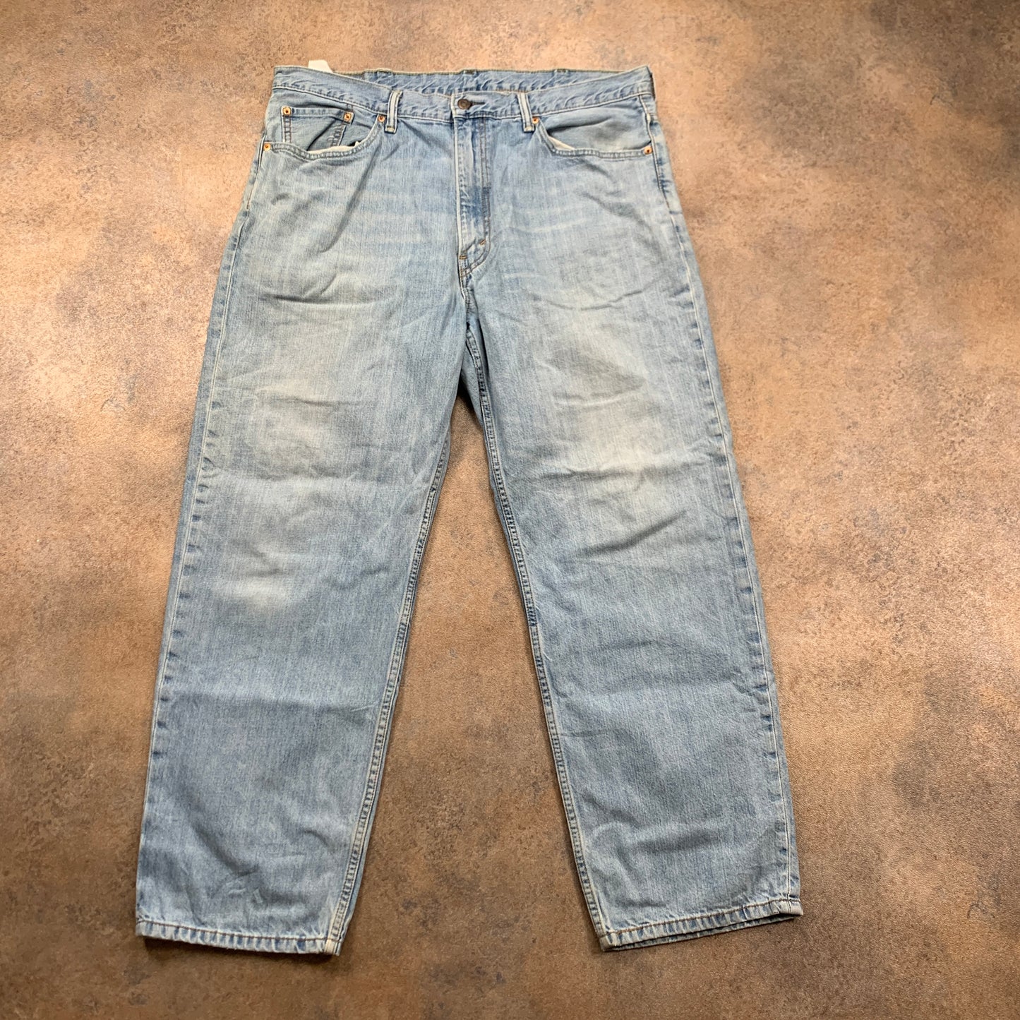 LEVI'S 550 Jeans W38 L30 Mens Relaxed Fit Straight Blue