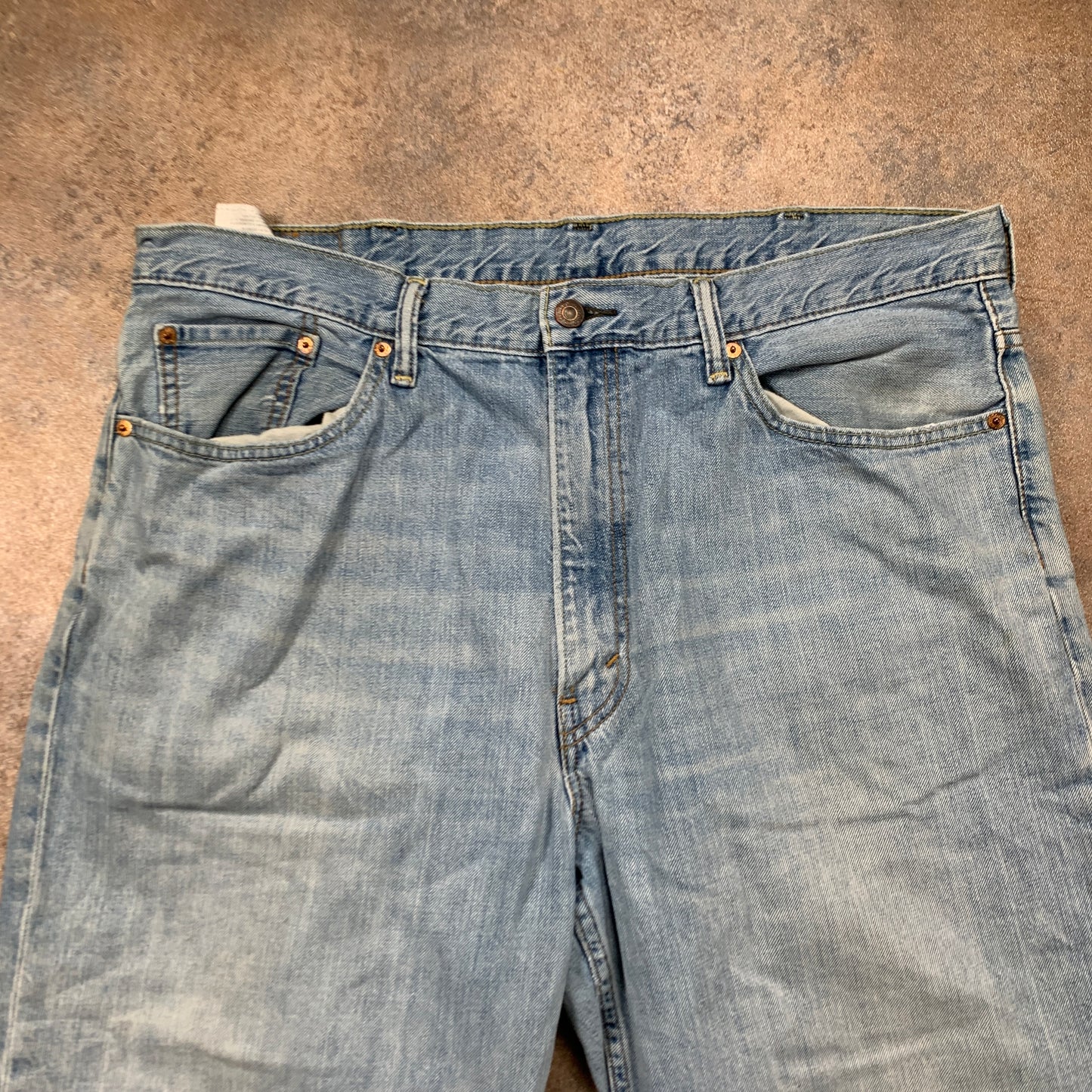 LEVI'S 550 Jeans W38 L30 Mens Relaxed Fit Straight Blue