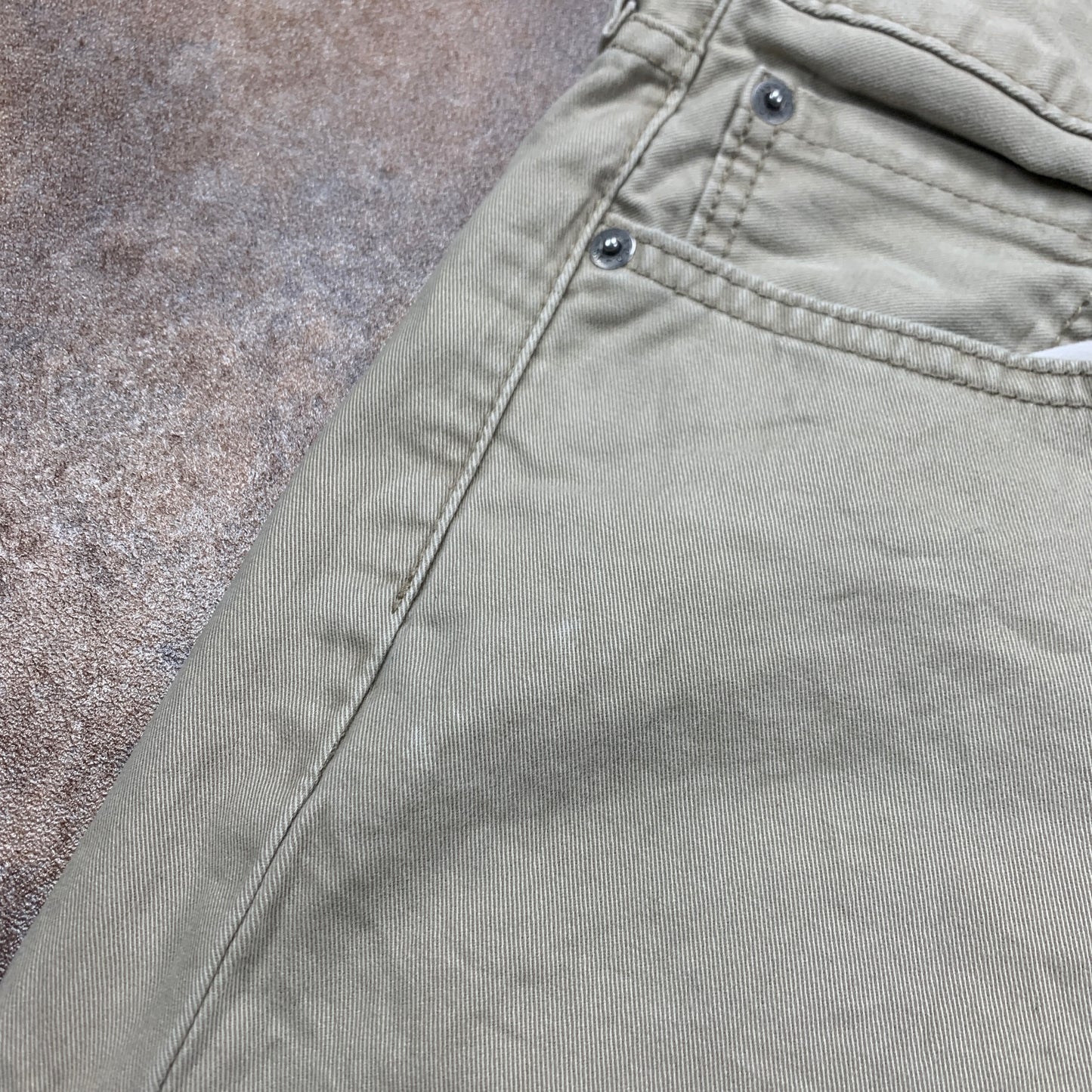 LEVI'S 514 Jeans W32 L29 Mens Regular Fit Straight Beige