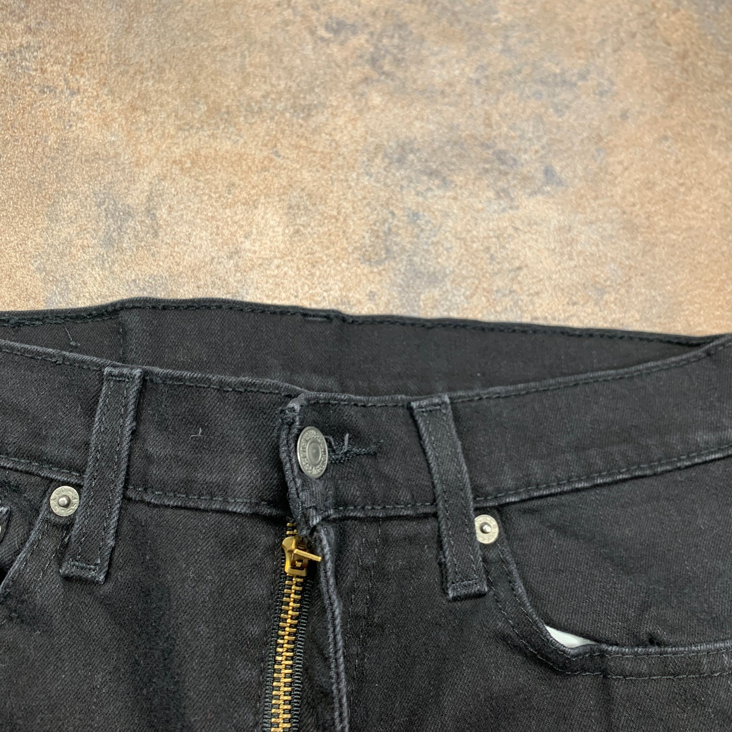 LEVI'S 512 Jeans W29 L28 Mens Slim Fit Tapered Black